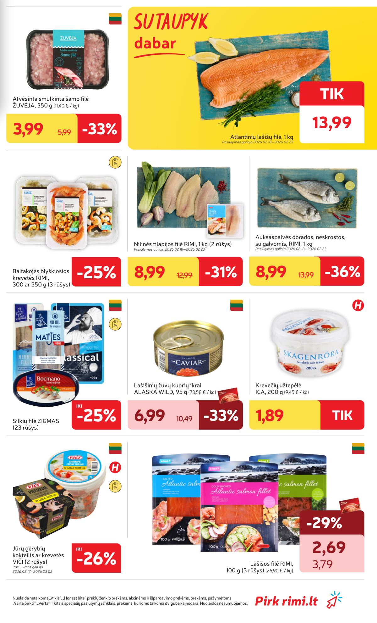 Rimi - RIMI Savaitinis akcijų leidinys Nr. 08 | 2026-02-17 - 2026-02-23 7 puslapis