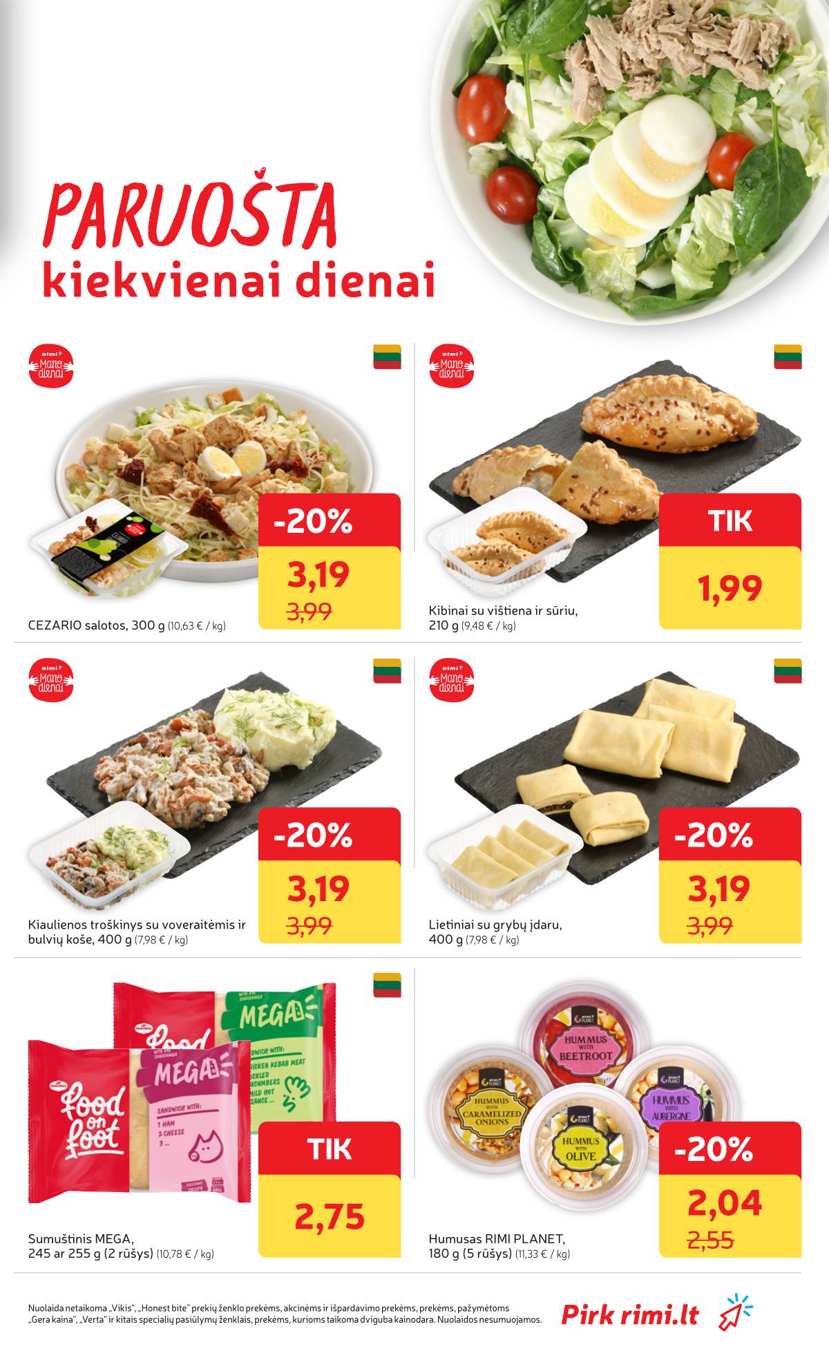 Rimi - RIMI Savaitinis akcijų leidinys Nr. 09 | 2026-02-24 2026-03-02 13 puslapis