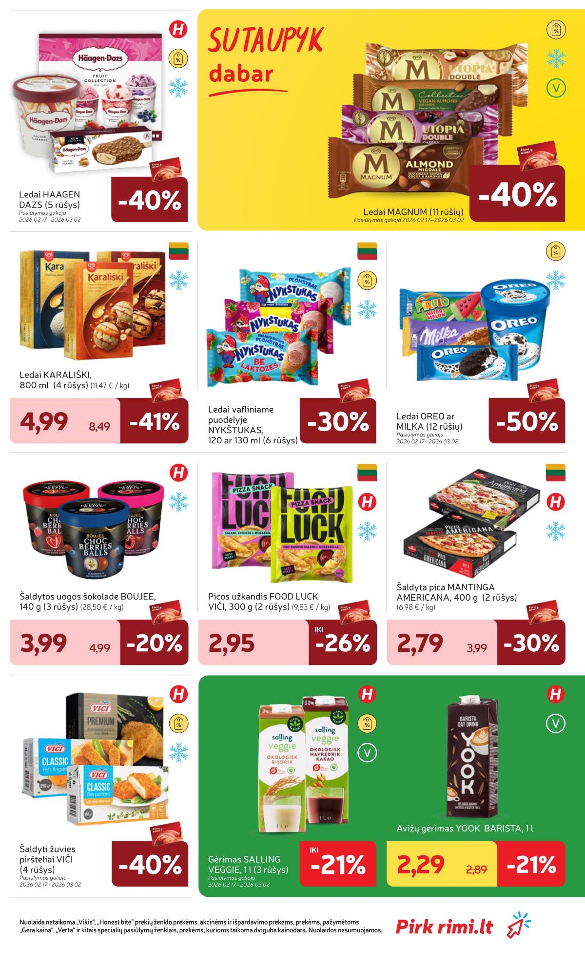 Rimi - RIMI Savaitinis akcijų leidinys Nr. 09 | 2026-02-24 2026-03-02 17 puslapis