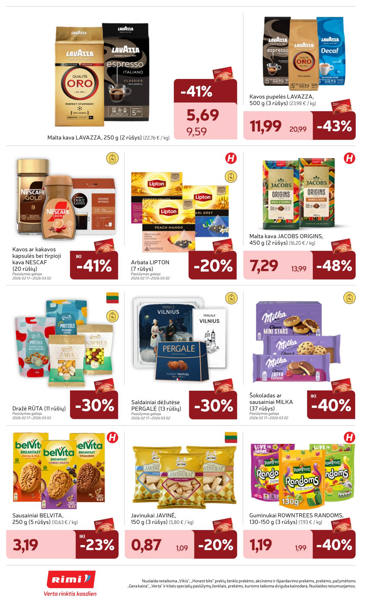 Rimi - RIMI Savaitinis akcijų leidinys Nr. 09 | 2026-02-24 2026-03-02 22 puslapis