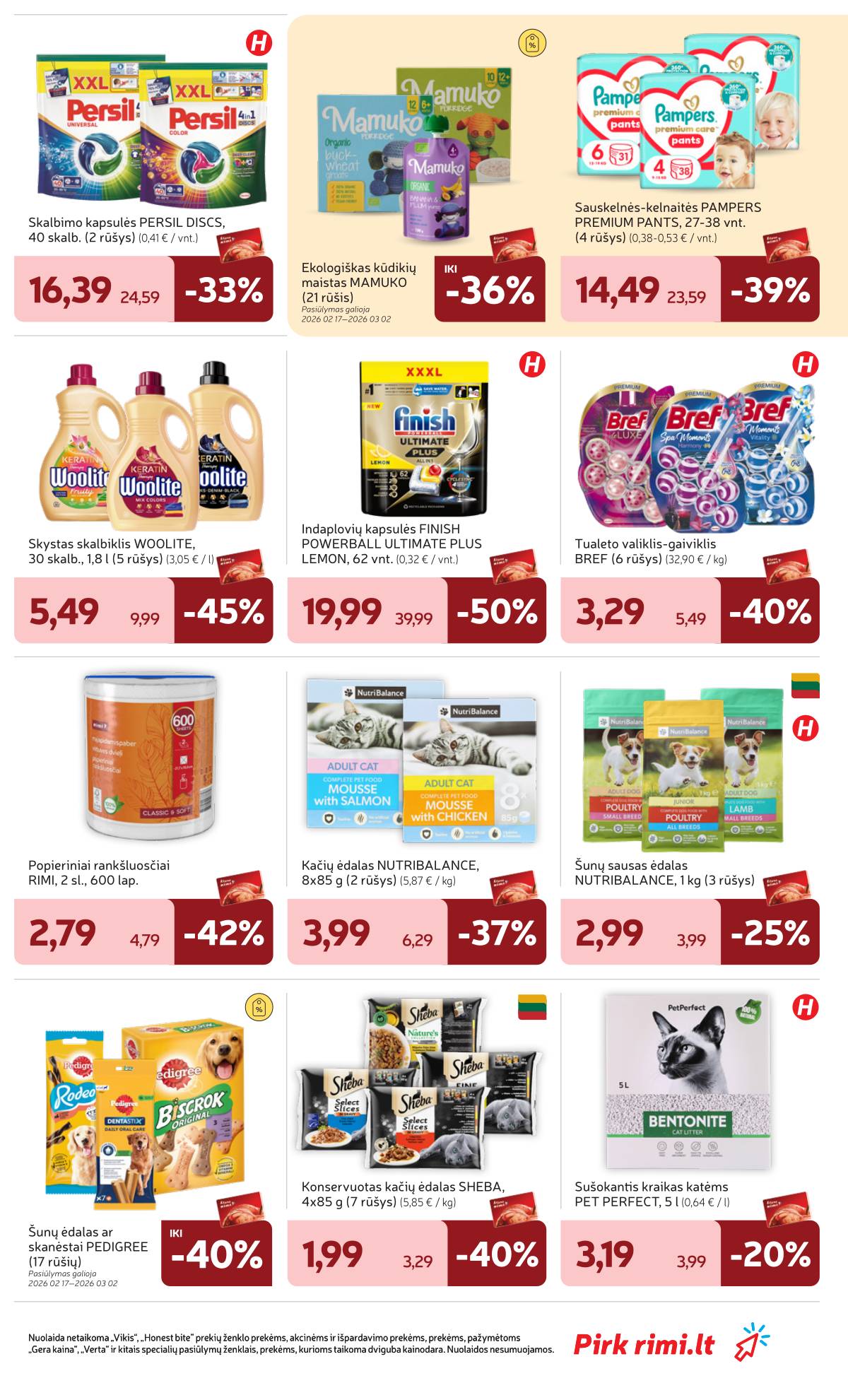 Rimi - RIMI Savaitinis akcijų leidinys Nr. 09 | 2026-02-24 2026-03-02 27 puslapis