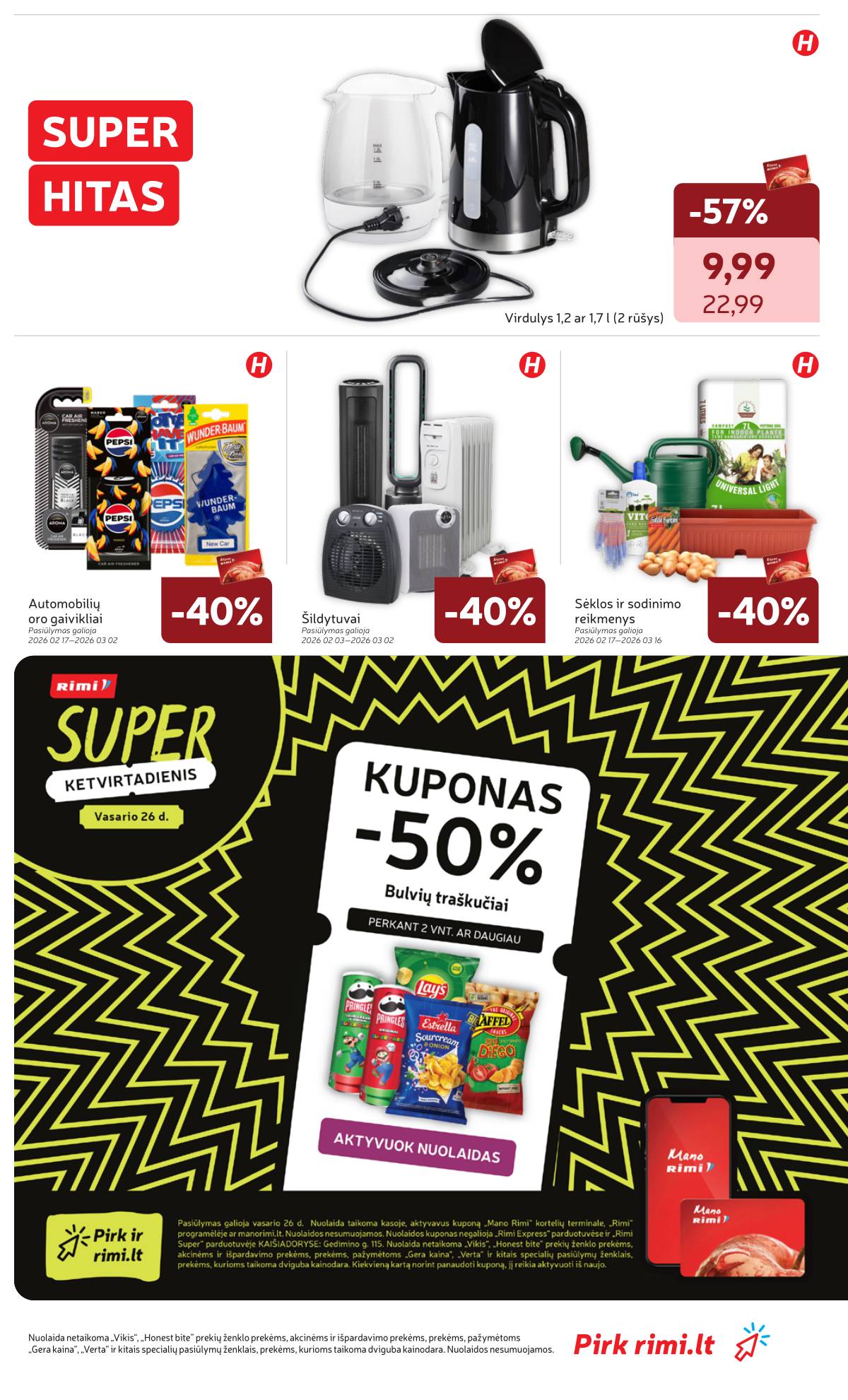 Rimi - RIMI Savaitinis akcijų leidinys Nr. 09 | 2026-02-24 2026-03-02 35 puslapis