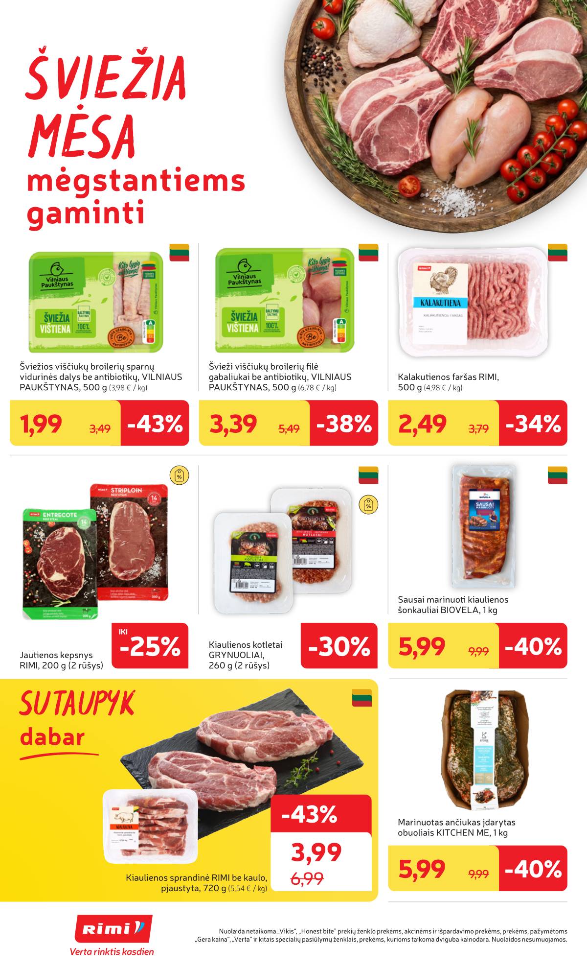 Rimi - RIMI Savaitinis akcijų leidinys Nr. 09 | 2026-02-24 2026-03-02 6 puslapis