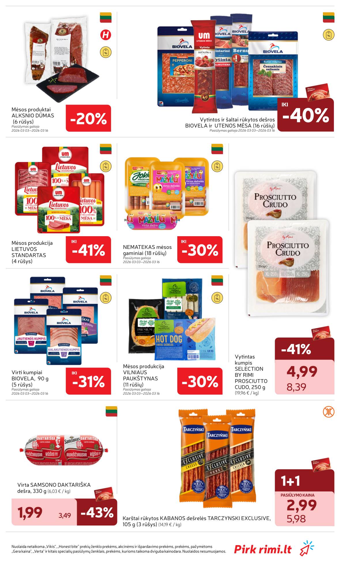 Rimi - RIMI savaitinis akcijų leidinys Nr. 10 | 2026-03-03 - 2026-03-09 21 puslapis