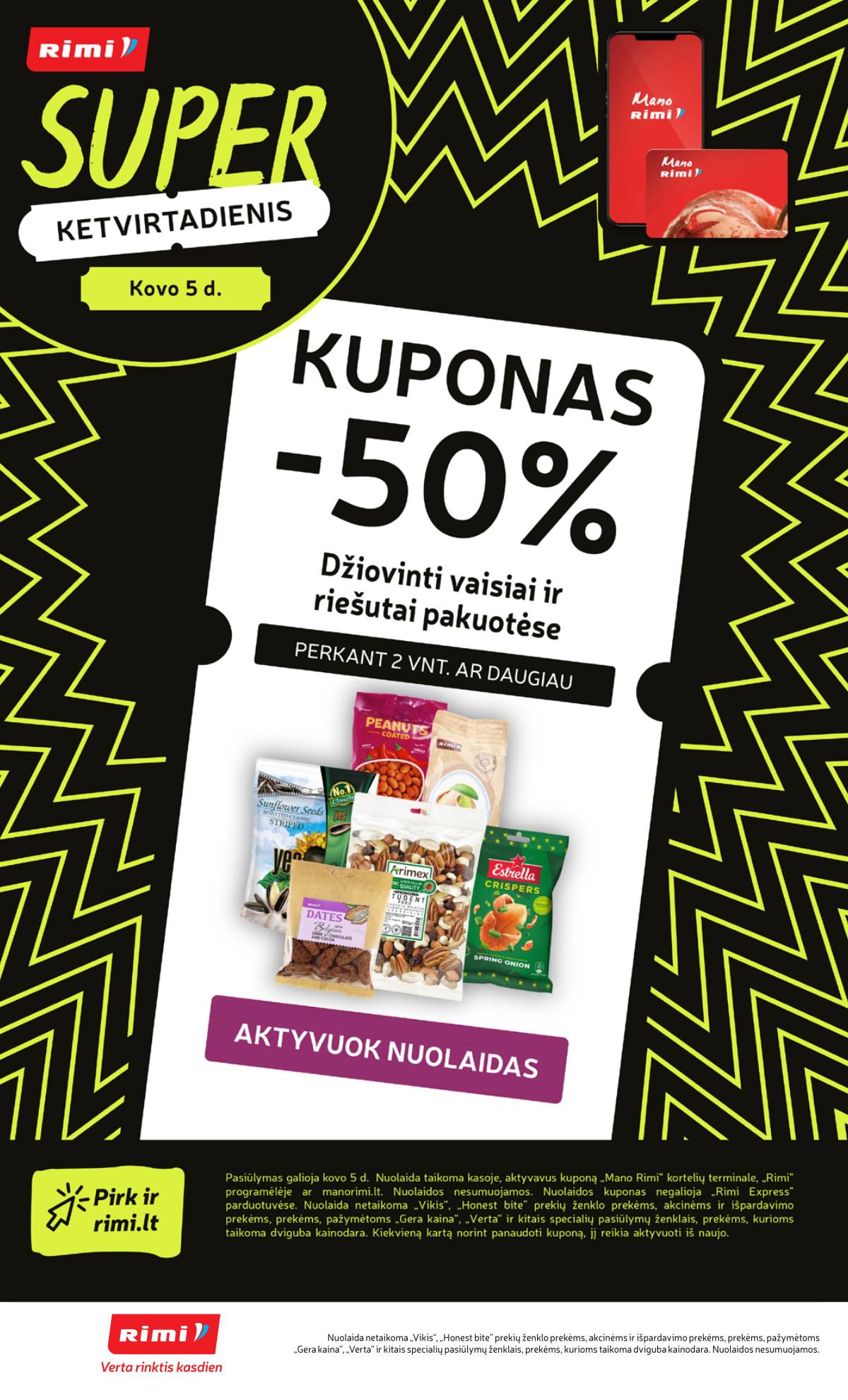 Rimi - RIMI savaitinis akcijų leidinys Nr. 10 | 2026-03-03 - 2026-03-09 26 puslapis