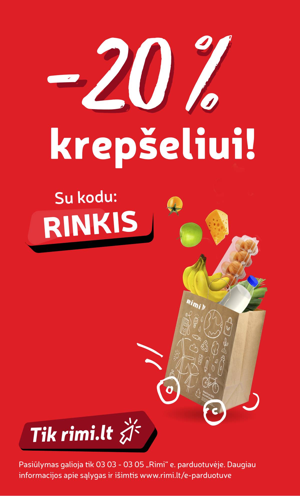 Rimi - RIMI savaitinis akcijų leidinys Nr. 10 | 2026-03-03 - 2026-03-09 30 puslapis