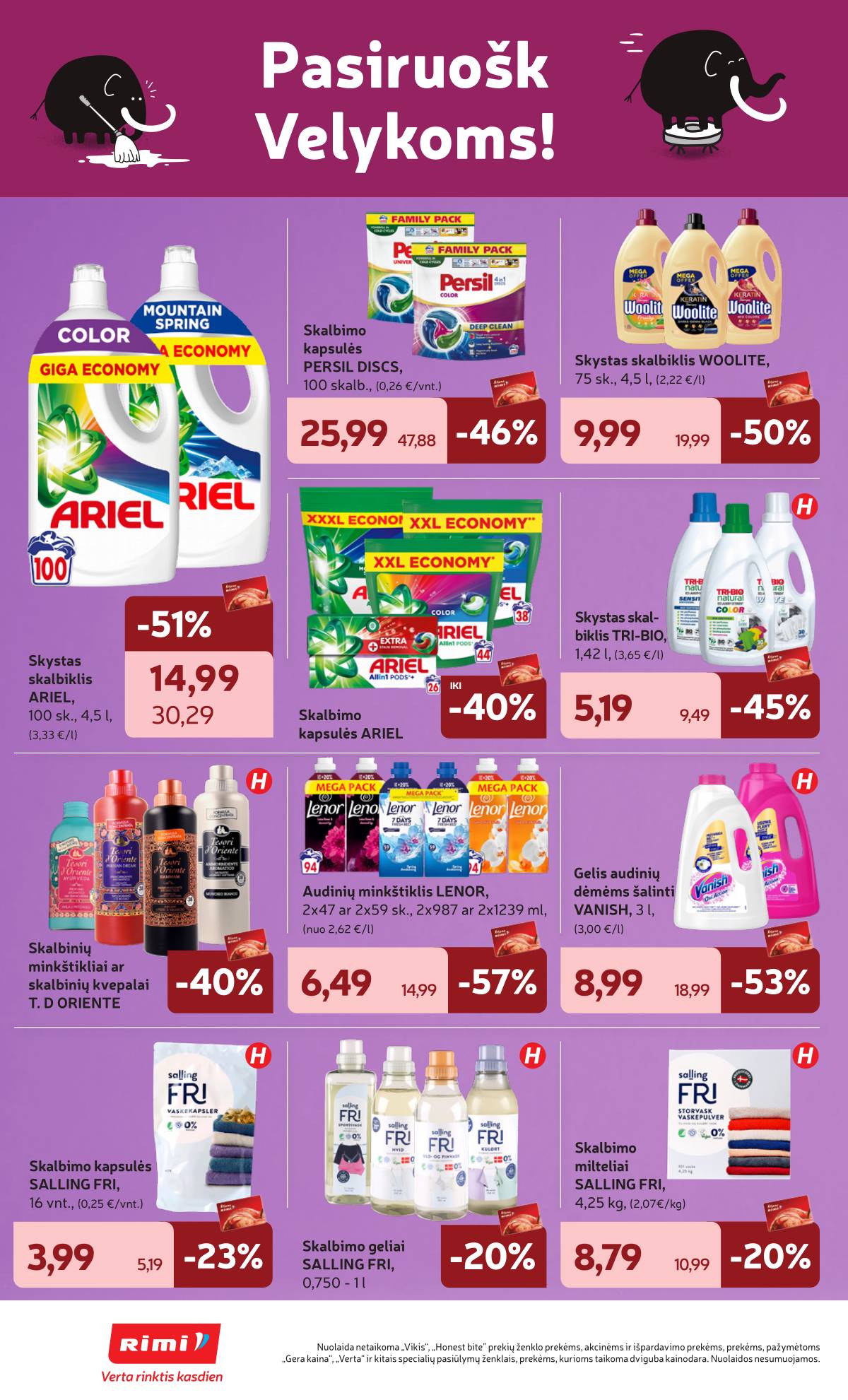 Rimi - RIMI savaitinis akcijų leidinys Nr. 10 | 2026-03-03 - 2026-03-09 34 puslapis
