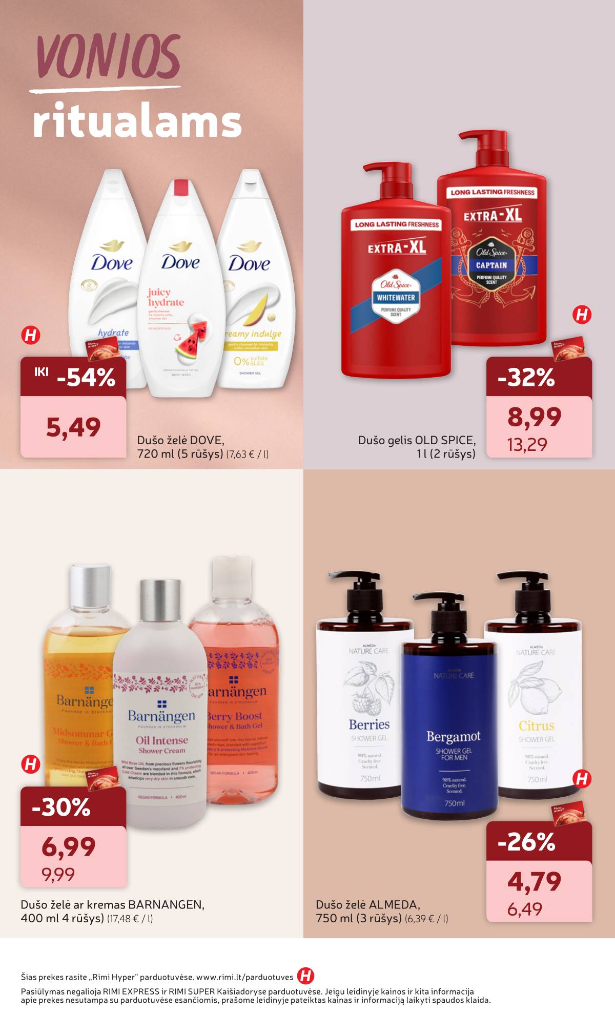 Rimi - RIMI nuolaidų leidinys "Viskas Grožiui" | 2026-03-03 - 2026-03-30 10 puslapis