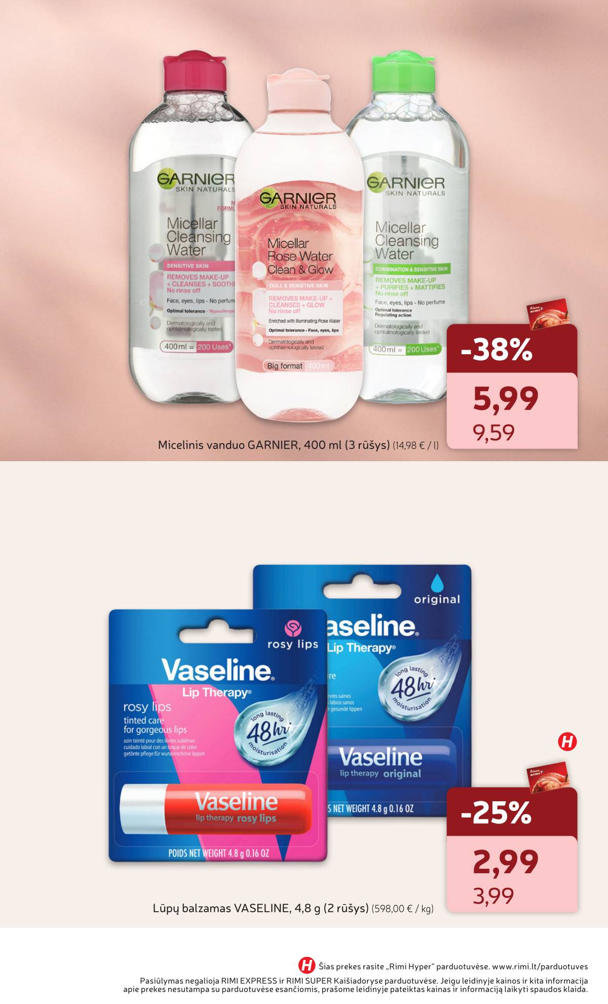 Rimi - RIMI nuolaidų leidinys "Viskas Grožiui" | 2026-03-03 - 2026-03-30 3 puslapis