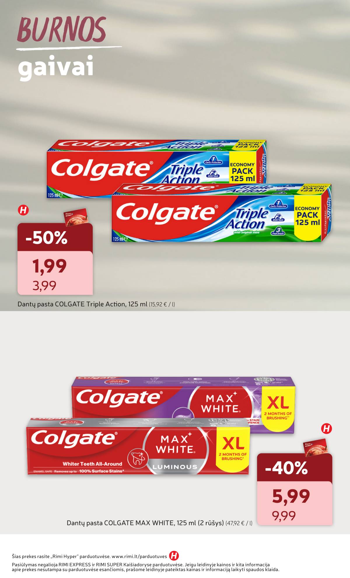 Rimi - RIMI nuolaidų leidinys "Viskas Grožiui" | 2026-03-03 - 2026-03-30 4 puslapis