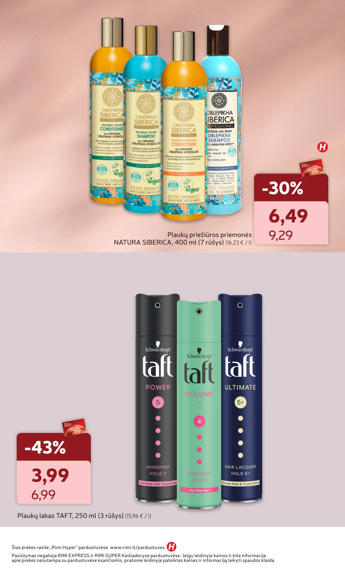 Rimi - RIMI nuolaidų leidinys "Viskas Grožiui" | 2026-03-03 - 2026-03-30 8 puslapis