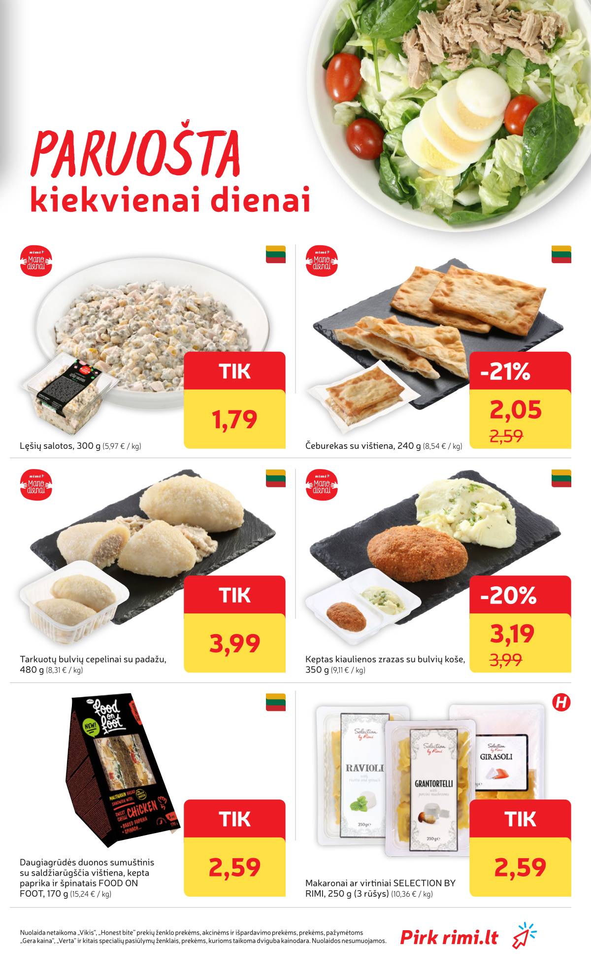 Rimi - RIMI savaitinis akcijų leidinys Nr. 10 | 2026-03-03 - 2026-03-09 23 puslapis