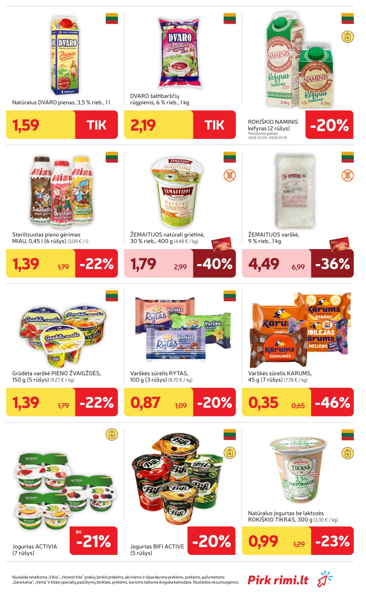 Rimi - RIMI savaitinis akcijų leidinys Nr. 10 | 2026-03-03 - 2026-03-09 31 puslapis