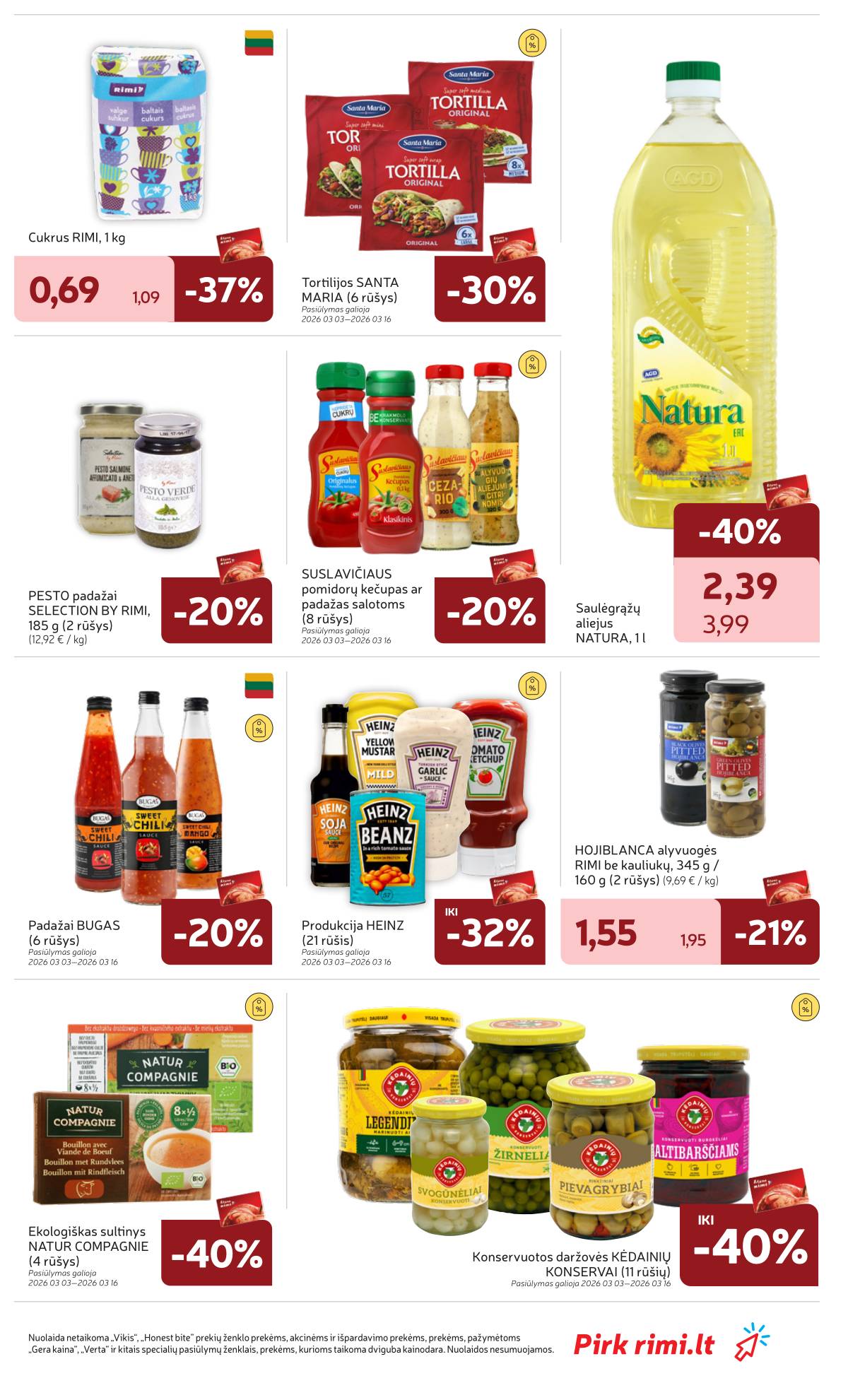 Rimi - RIMI savaitinis akcijų leidinys Nr. 10 | 2026-03-03 - 2026-03-09 35 puslapis