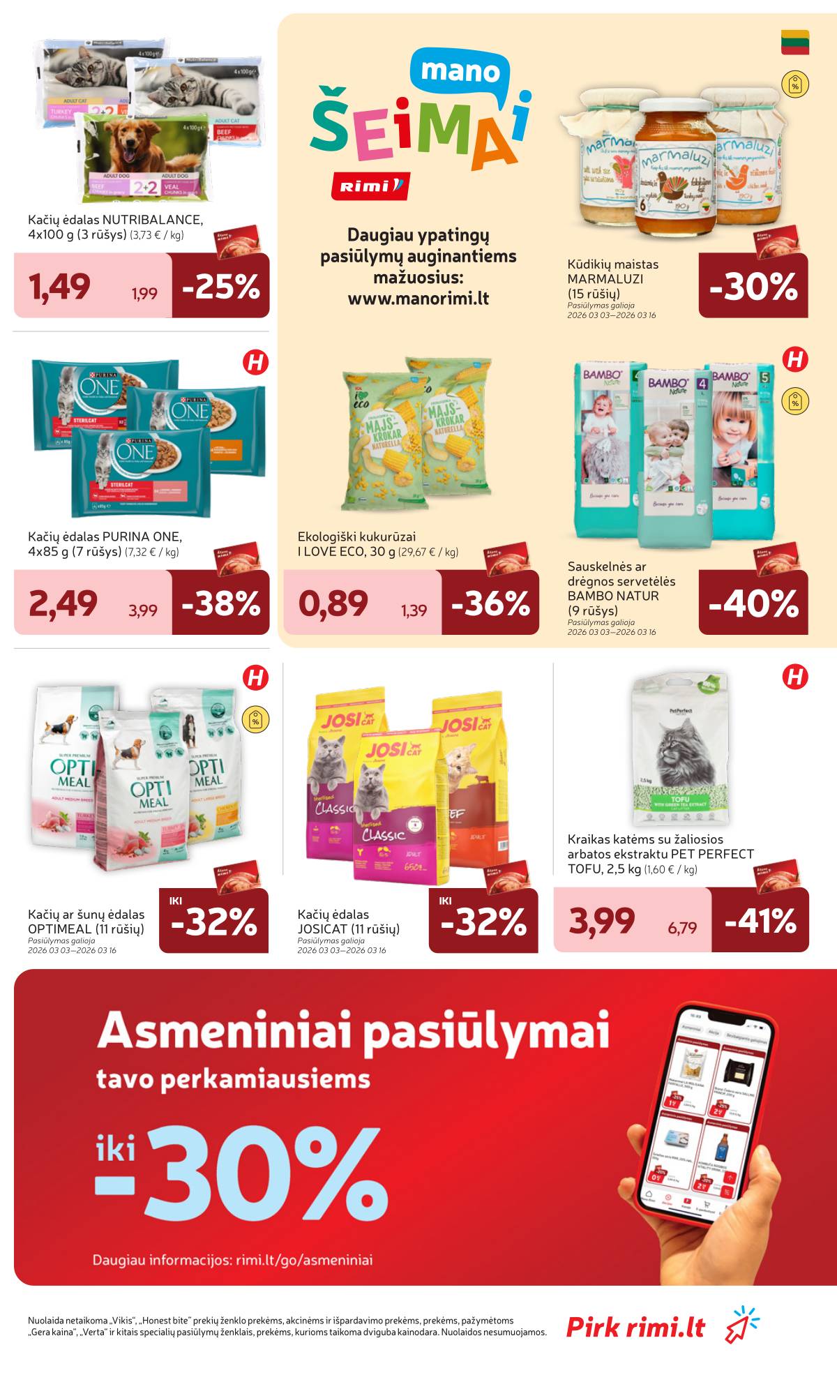 Rimi - RIMI savaitinis akcijų leidinys Nr. 10 | 2026-03-03 - 2026-03-09 39 puslapis