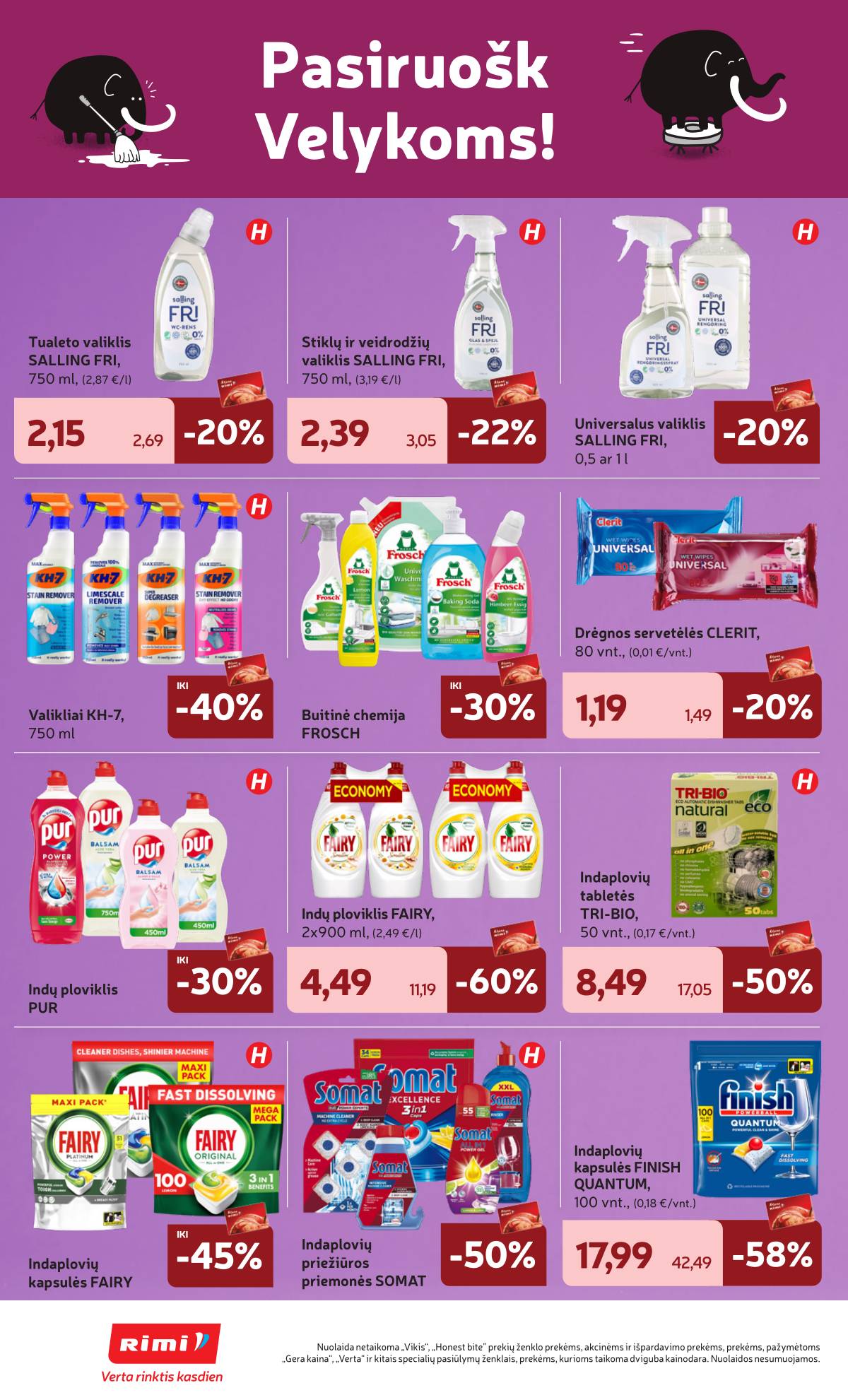 Rimi - RIMI savaitinis akcijų leidinys Nr. 10 | 2026-03-03 - 2026-03-09 4 puslapis