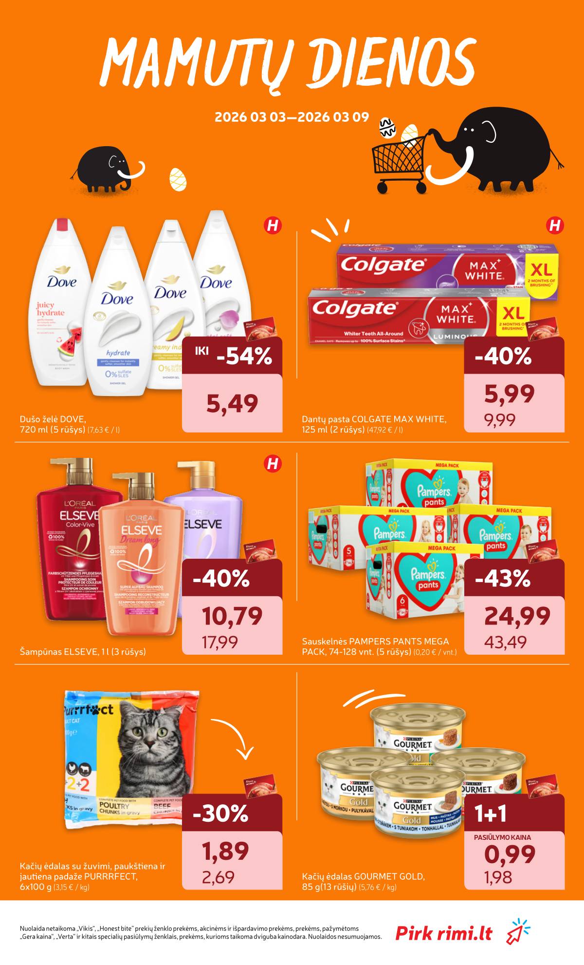 Rimi - RIMI savaitinis akcijų leidinys Nr. 10 | 2026-03-03 - 2026-03-09 7 puslapis