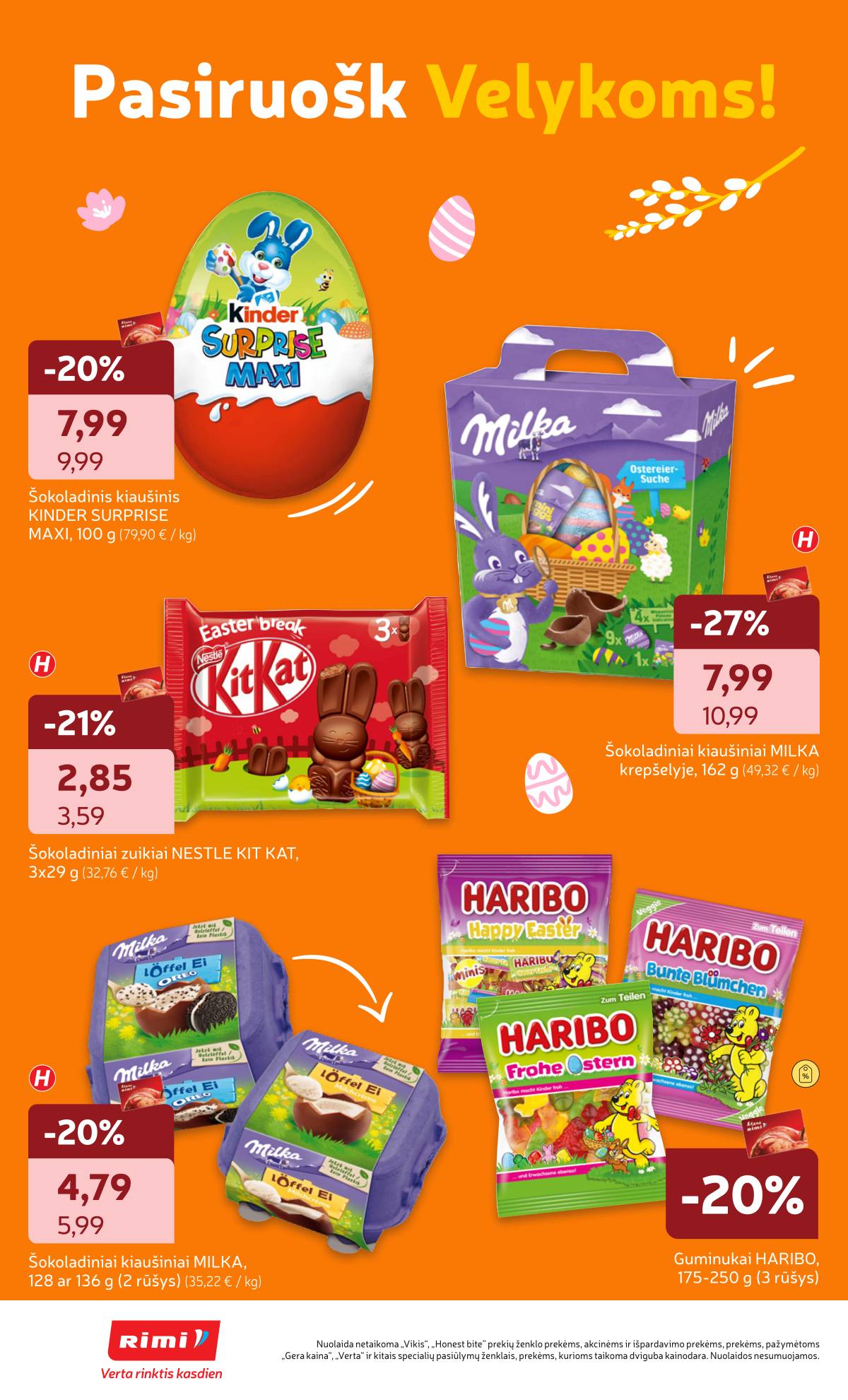 Rimi - RIMI savaitinis akcijų leidinys Nr. 10 | 2026-03-03 - 2026-03-09 8 puslapis