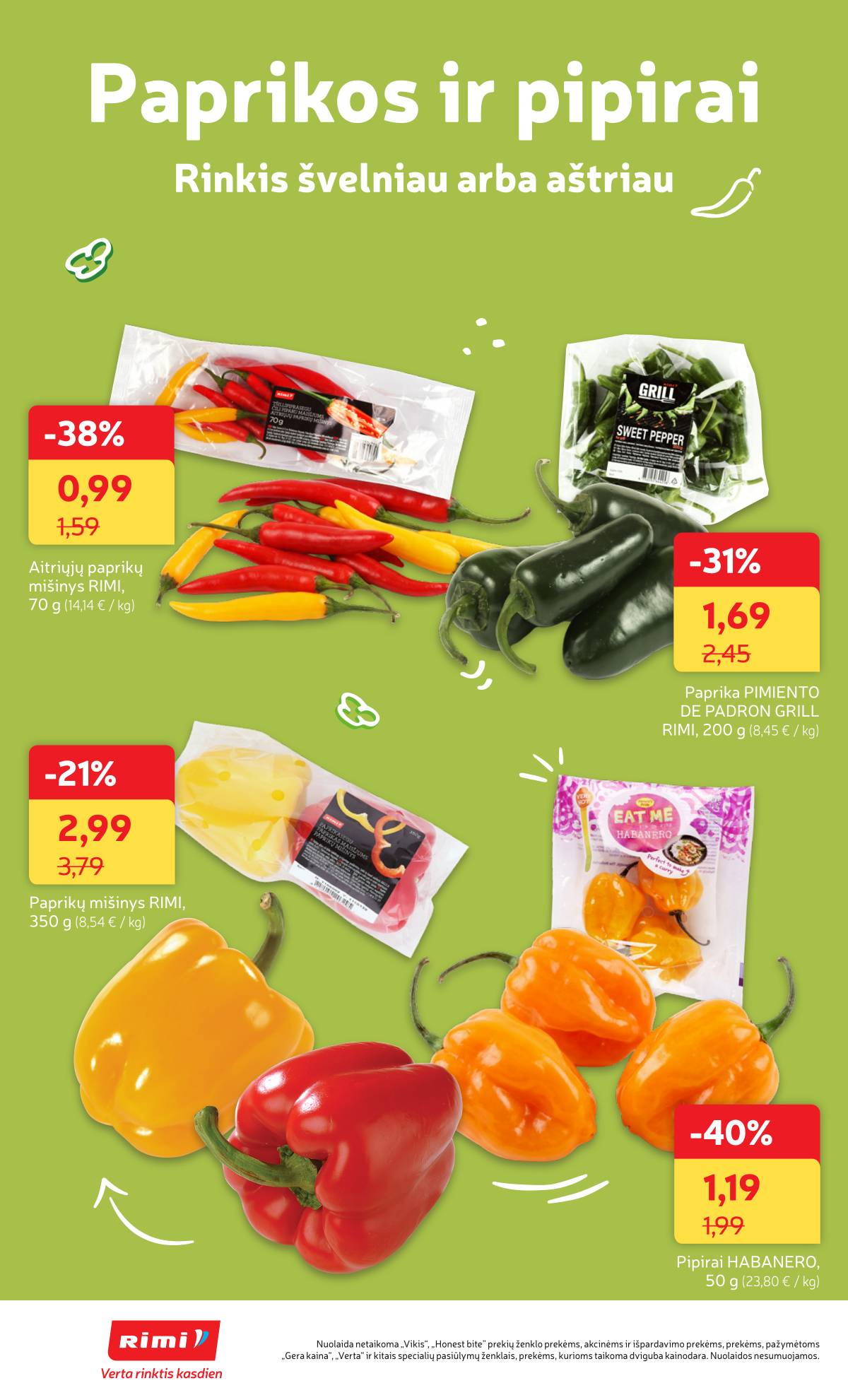 Rimi - RIMI Savaitinis akcijų leidinys Nr. 11 | 2026-03-10 - 2026-03-16 12 puslapis