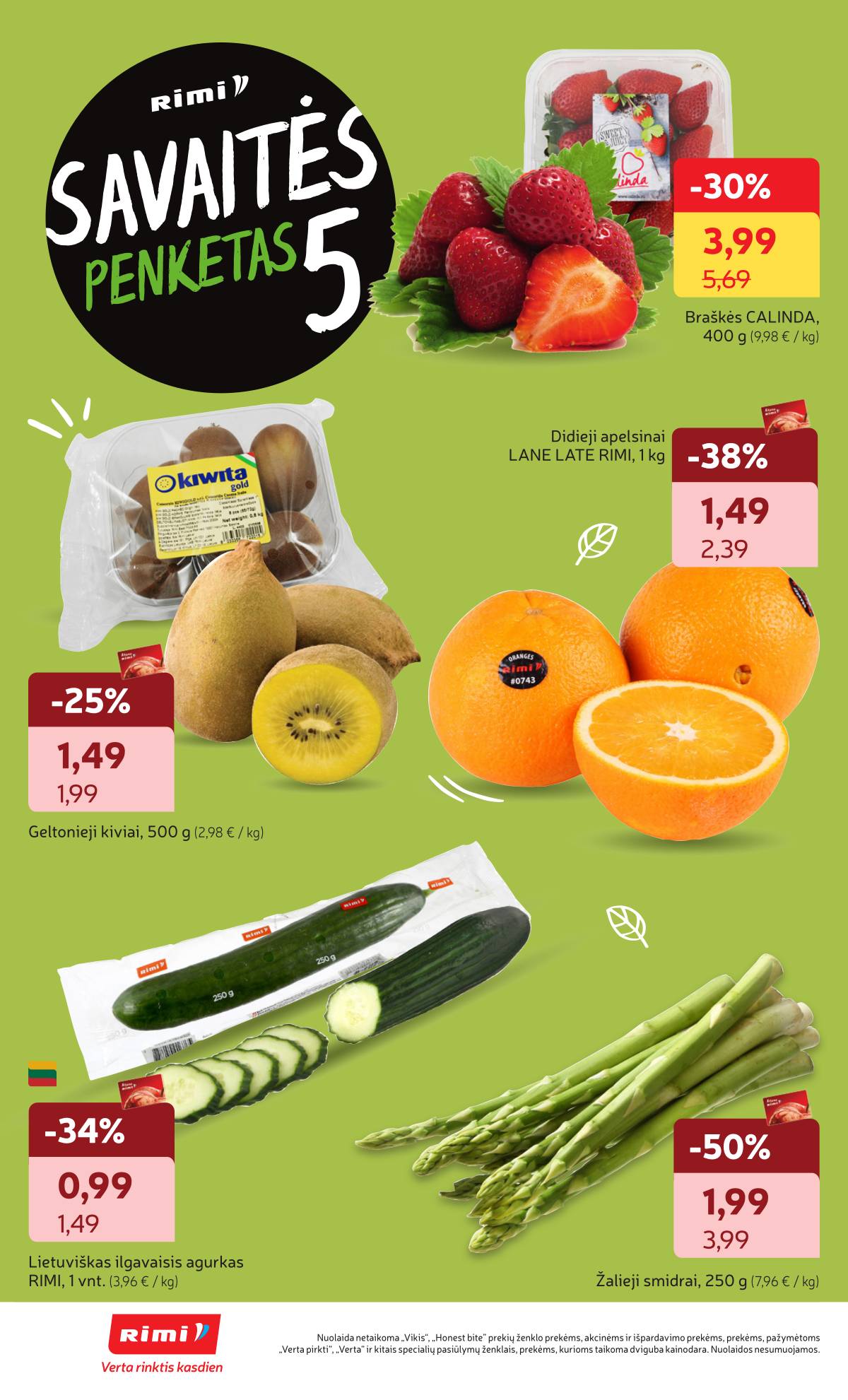 Rimi - RIMI Savaitinis akcijų leidinys Nr. 11 | 2026-03-10 - 2026-03-16 14 puslapis