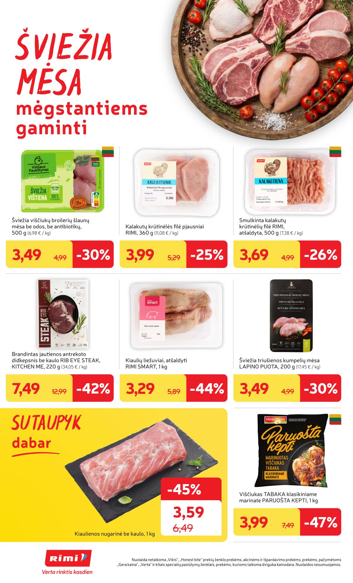 Rimi - RIMI Savaitinis akcijų leidinys Nr. 11 | 2026-03-10 - 2026-03-16 16 puslapis