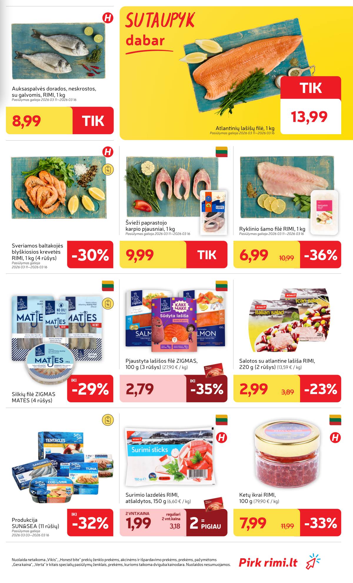 Rimi - RIMI Savaitinis akcijų leidinys Nr. 11 | 2026-03-10 - 2026-03-16 17 puslapis