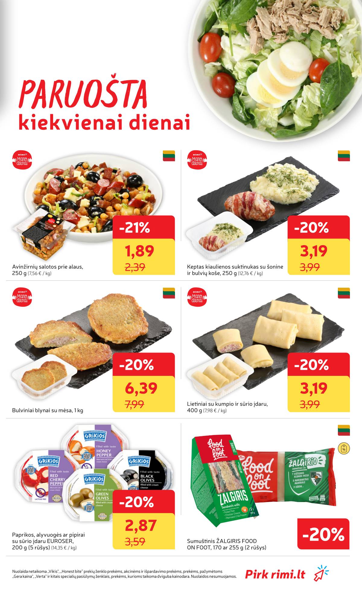 Rimi - RIMI Savaitinis akcijų leidinys Nr. 11 | 2026-03-10 - 2026-03-16 19 puslapis