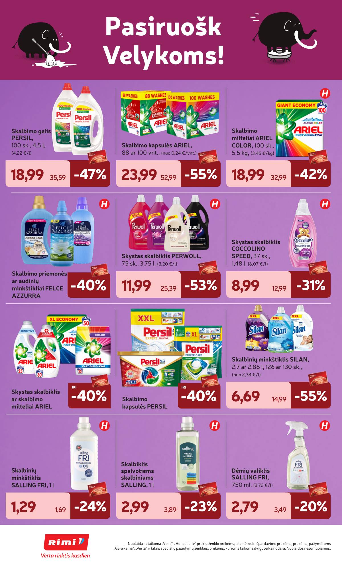 Rimi - RIMI Savaitinis akcijų leidinys Nr. 11 | 2026-03-10 - 2026-03-16 2 puslapis