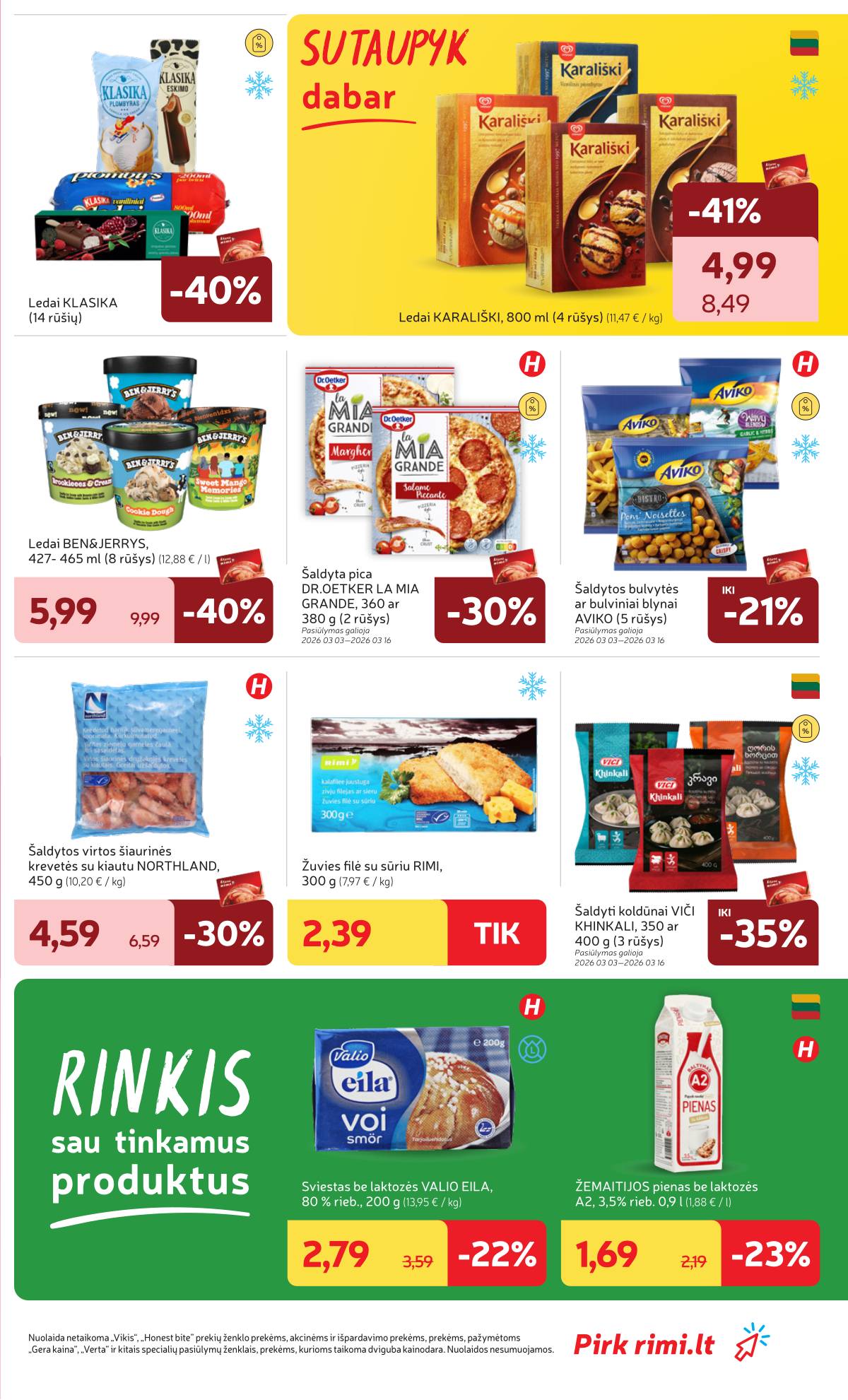 Rimi - RIMI Savaitinis akcijų leidinys Nr. 11 | 2026-03-10 - 2026-03-16 23 puslapis