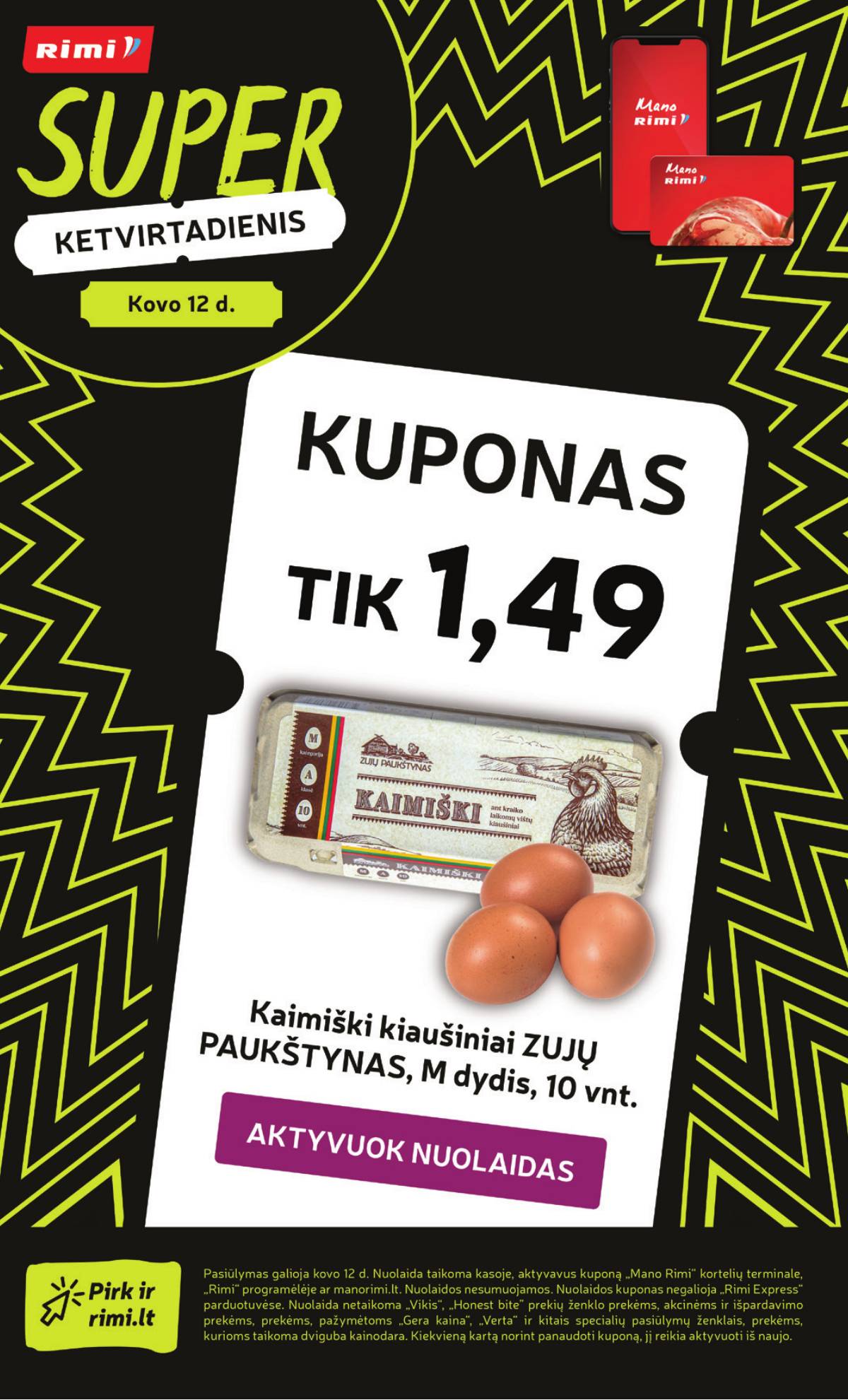 Rimi - RIMI Savaitinis akcijų leidinys Nr. 11 | 2026-03-10 - 2026-03-16 26 puslapis