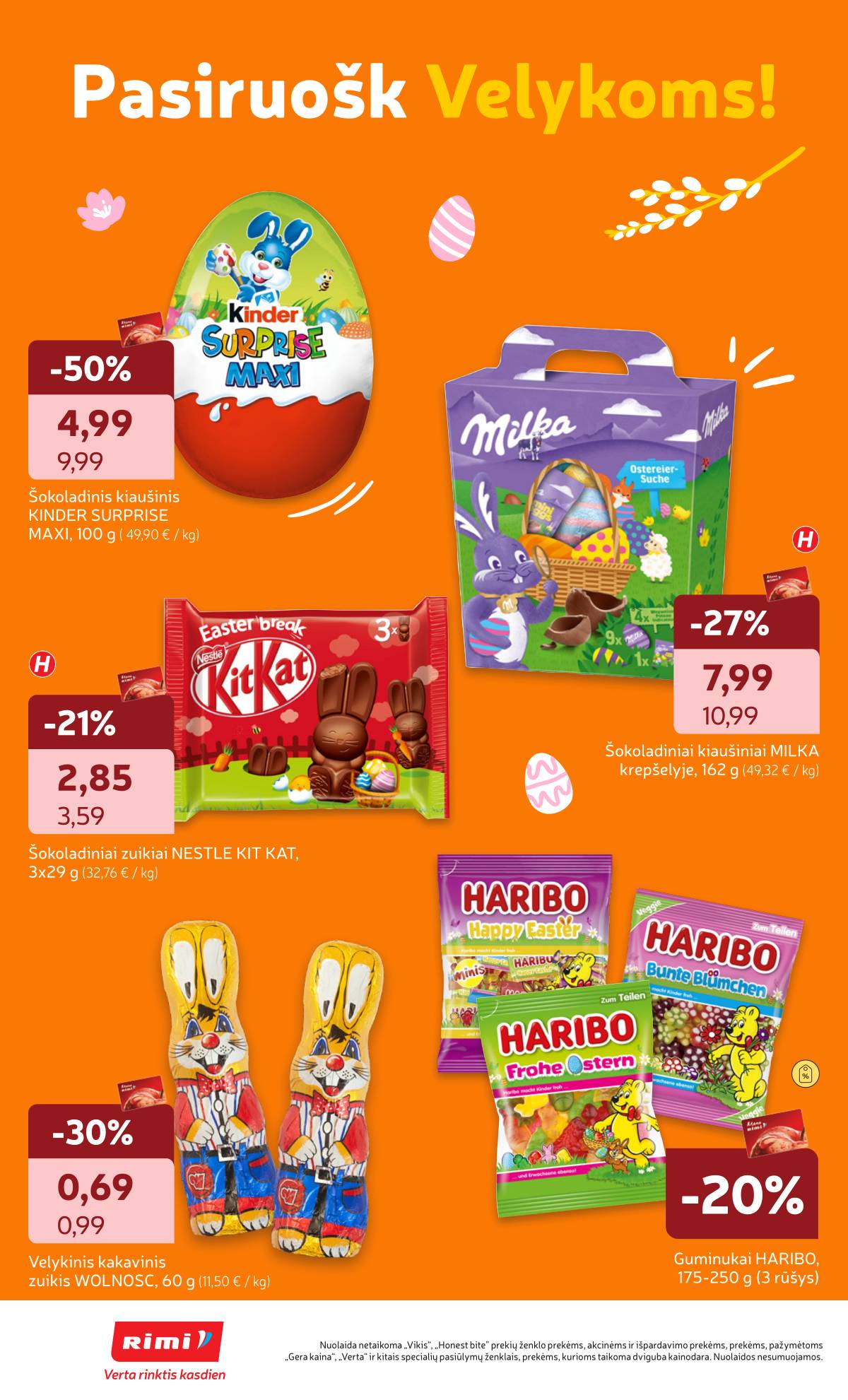 Rimi - RIMI Savaitinis akcijų leidinys Nr. 11 | 2026-03-10 - 2026-03-16 8 puslapis