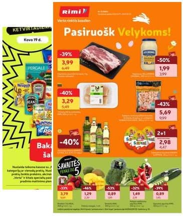 Rimi - RIMI Savaitinis akcijų leidinys Nr. 12 | 2026-03-17 - 2026-03-23 2026-03-17 – 2026-03-23