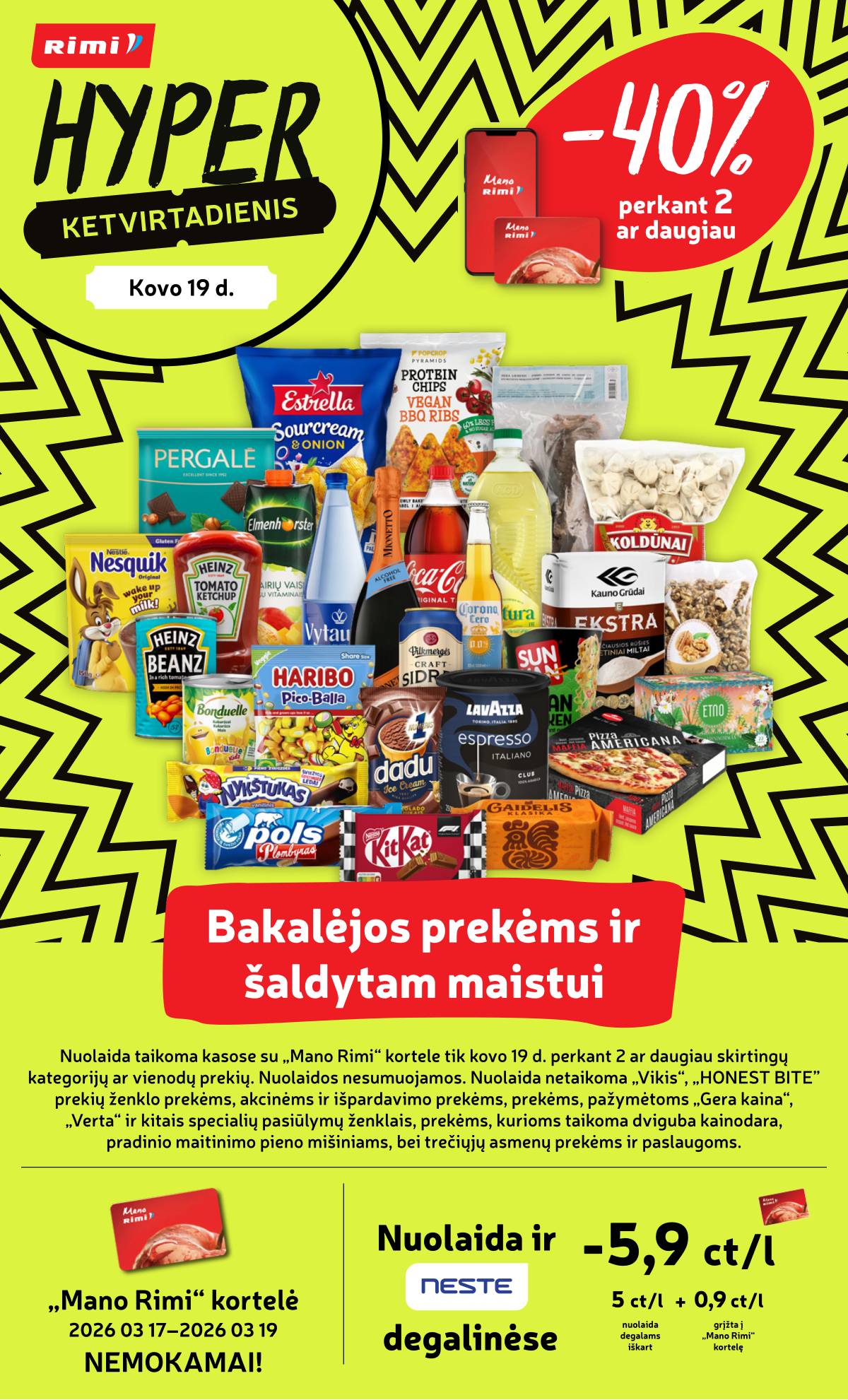 Rimi - RIMI Savaitinis akcijų leidinys Nr. 12 | 2026-03-17 - 2026-03-23 2 puslapis