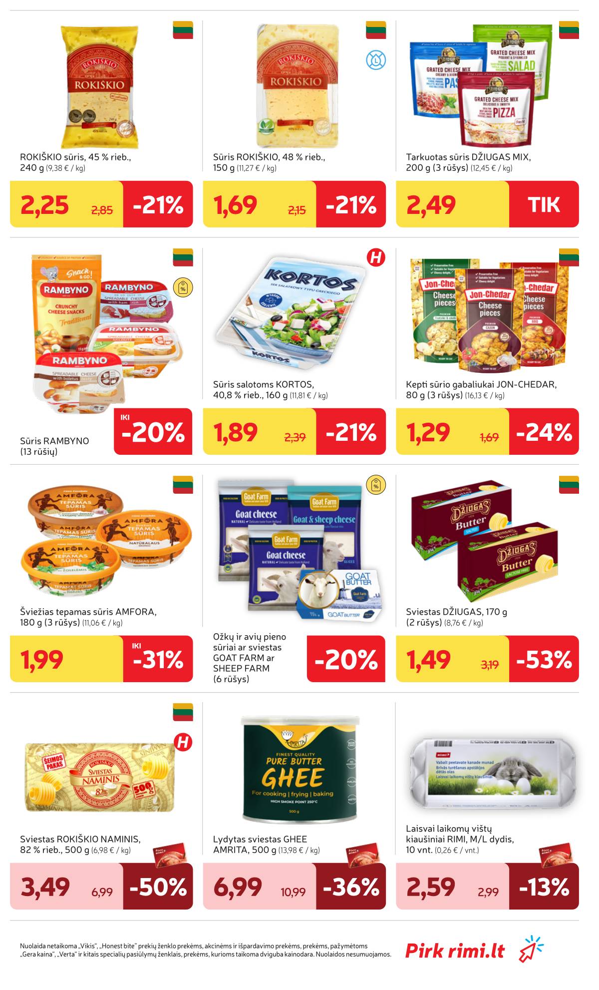 Rimi - RIMI Savaitinis akcijų leidinys Nr. 12 | 2026-03-17 - 2026-03-23 21 puslapis