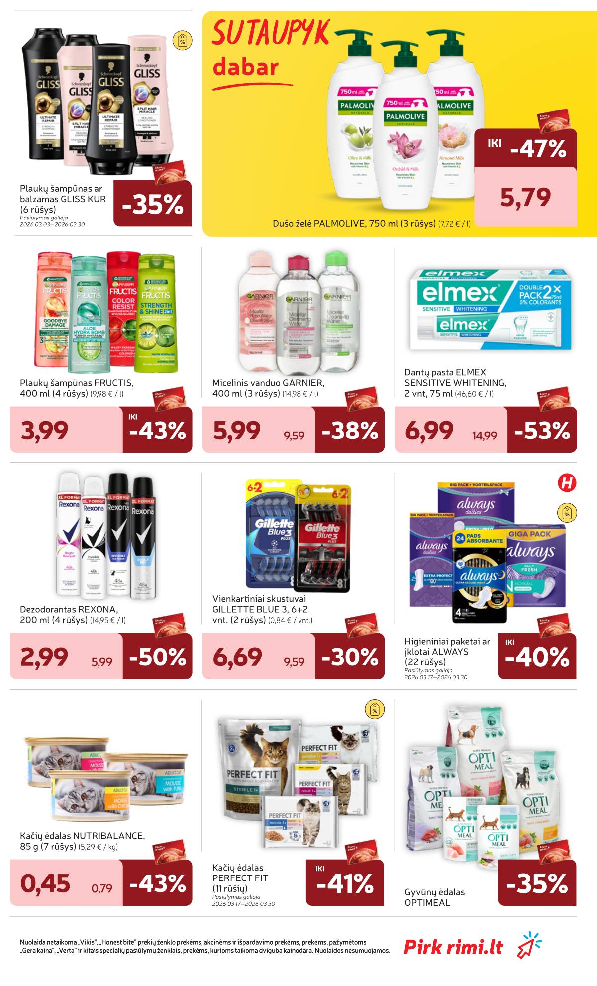 Rimi - RIMI Savaitinis akcijų leidinys Nr. 12 | 2026-03-17 - 2026-03-23 33 puslapis