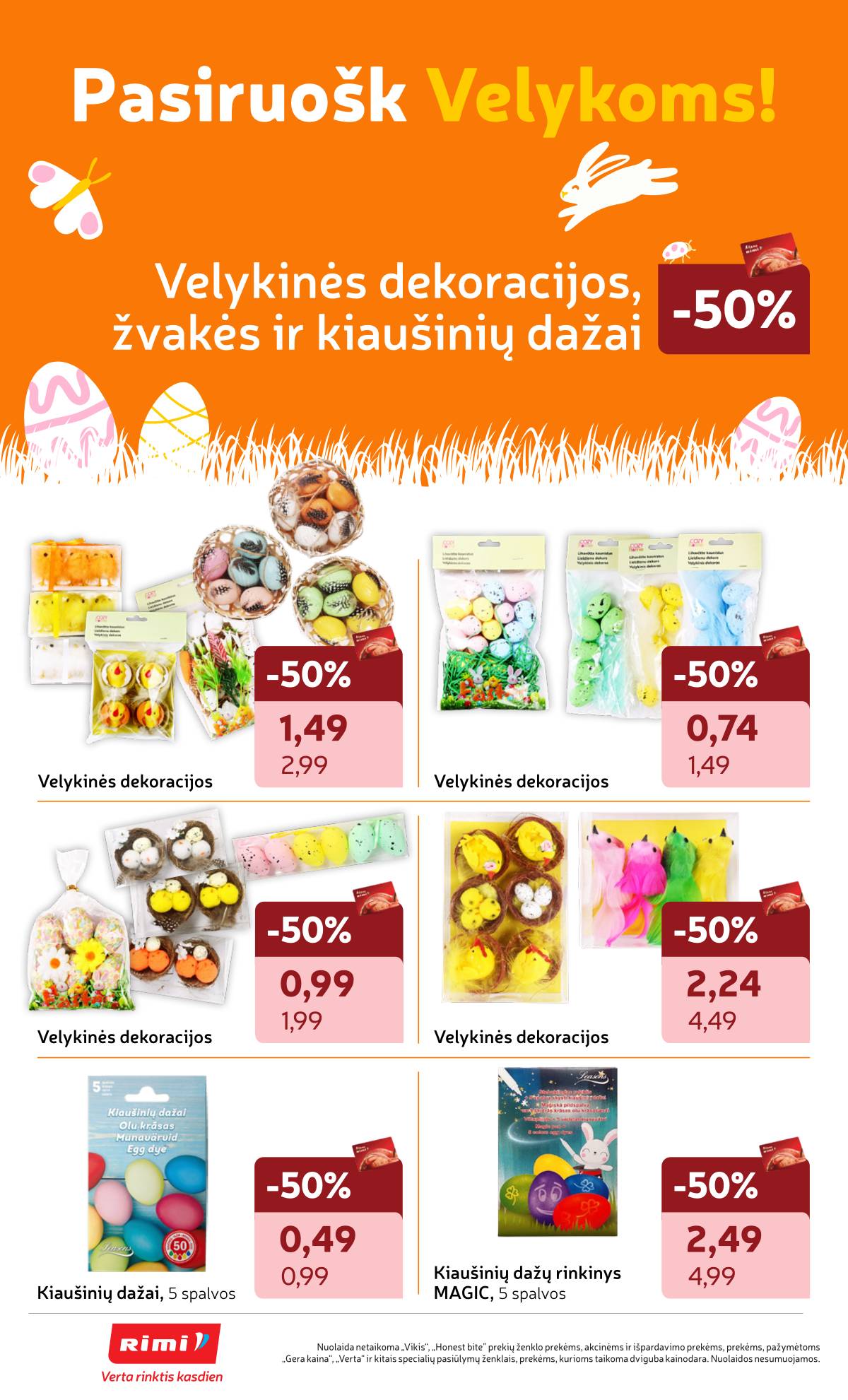 Rimi - RIMI Savaitinis akcijų leidinys Nr. 12 | 2026-03-17 - 2026-03-23 4 puslapis