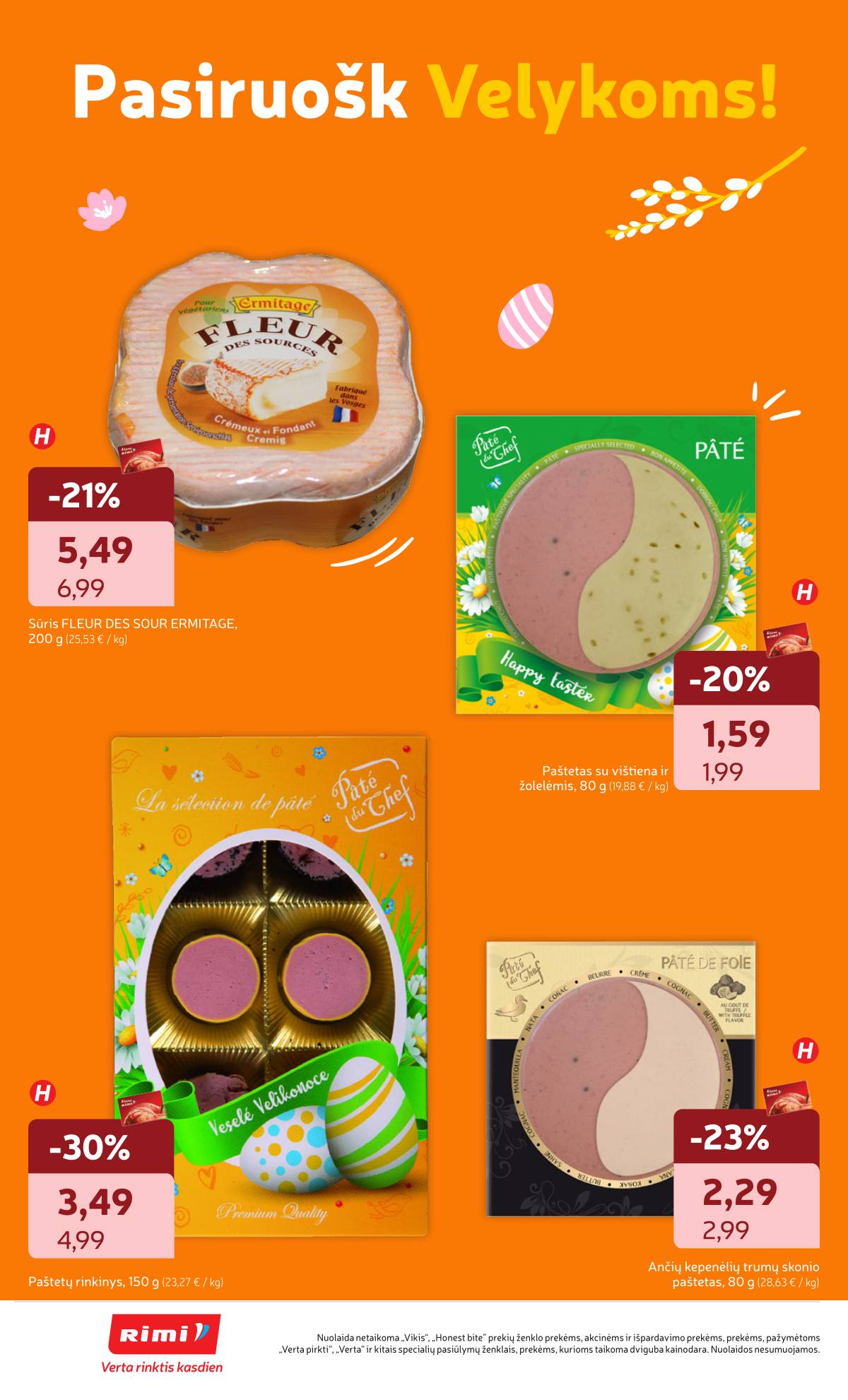 Rimi - RIMI Savaitinis akcijų leidinys Nr. 12 | 2026-03-17 - 2026-03-23 6 puslapis