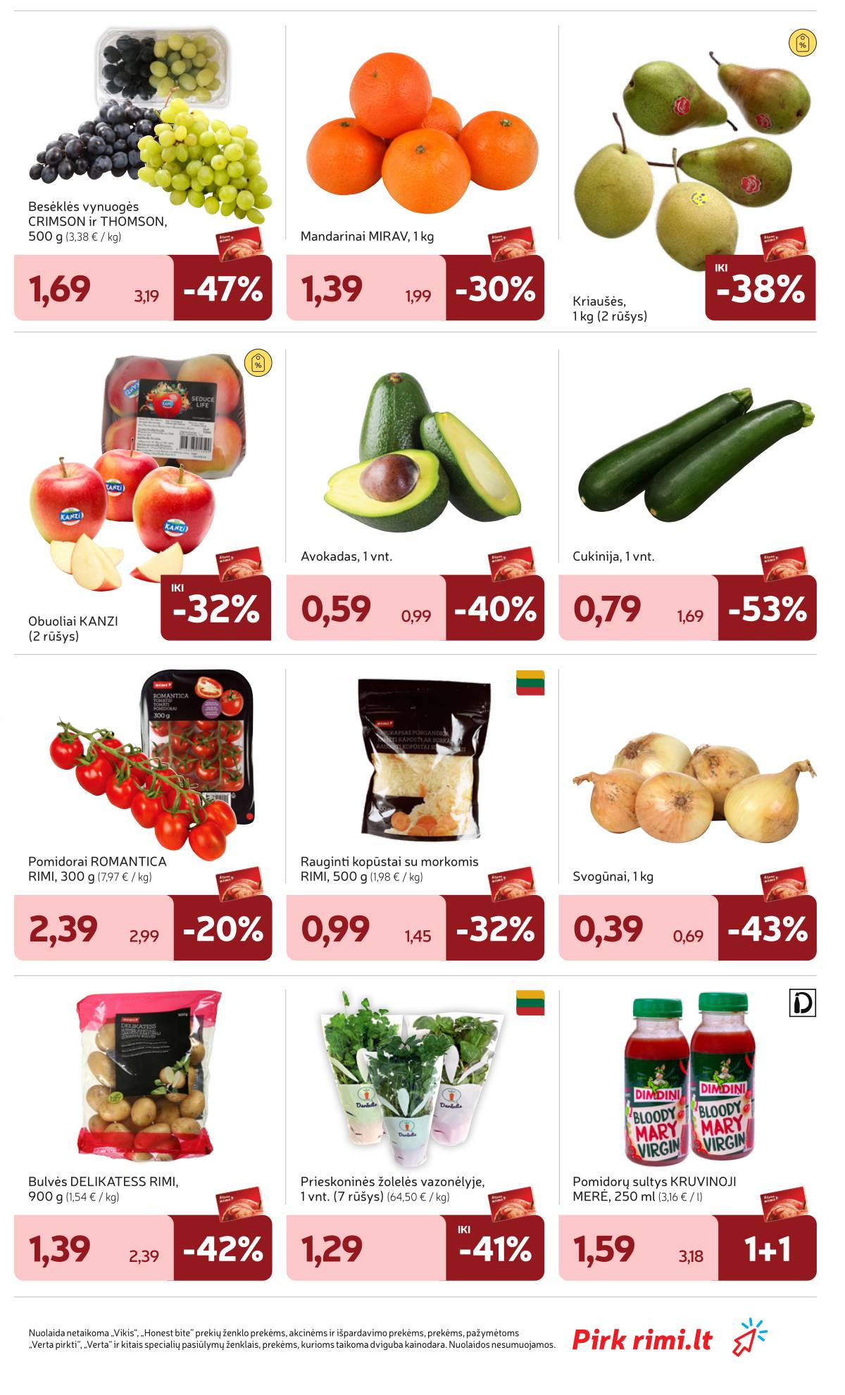 Rimi - RIMI Savaitinis akcijų leidinys Nr. 12 | 2026-03-17 - 2026-03-23 9 puslapis