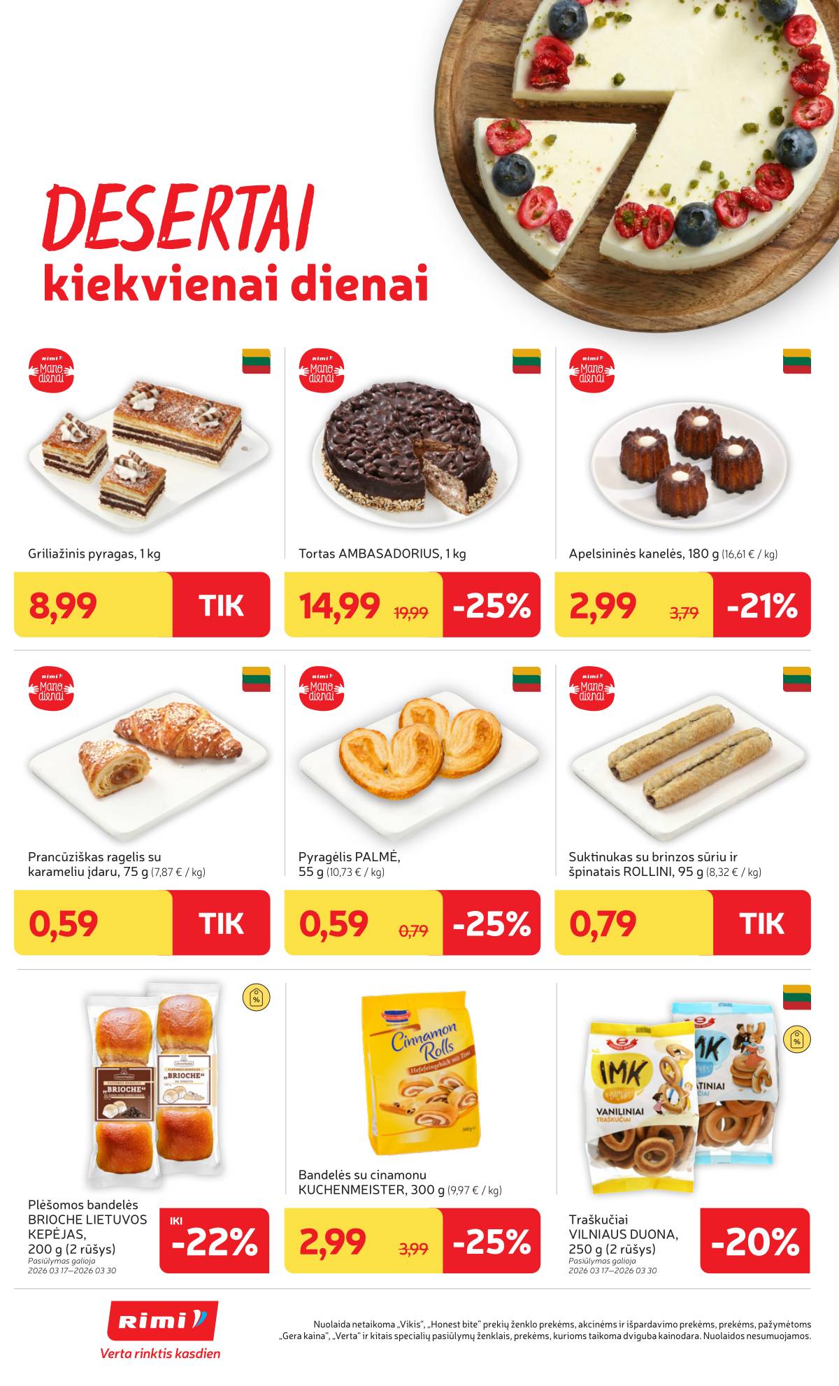 Rimi - RIMI Savaitinis akcijų leidinys Nr. 13 | 2026-03-24 - 2026-03-30 12 puslapis