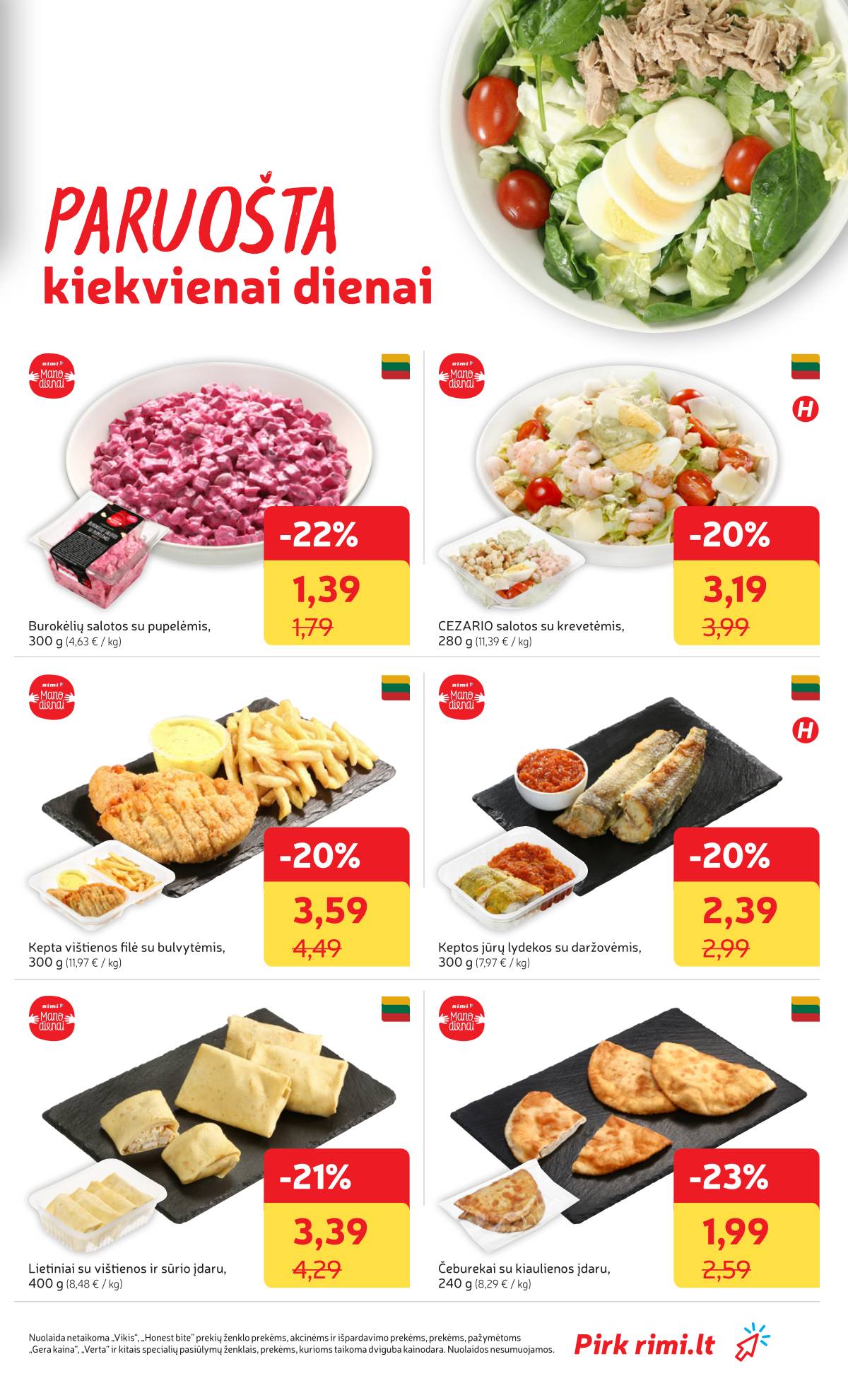 Rimi - RIMI Savaitinis akcijų leidinys Nr. 13 | 2026-03-24 - 2026-03-30 13 puslapis