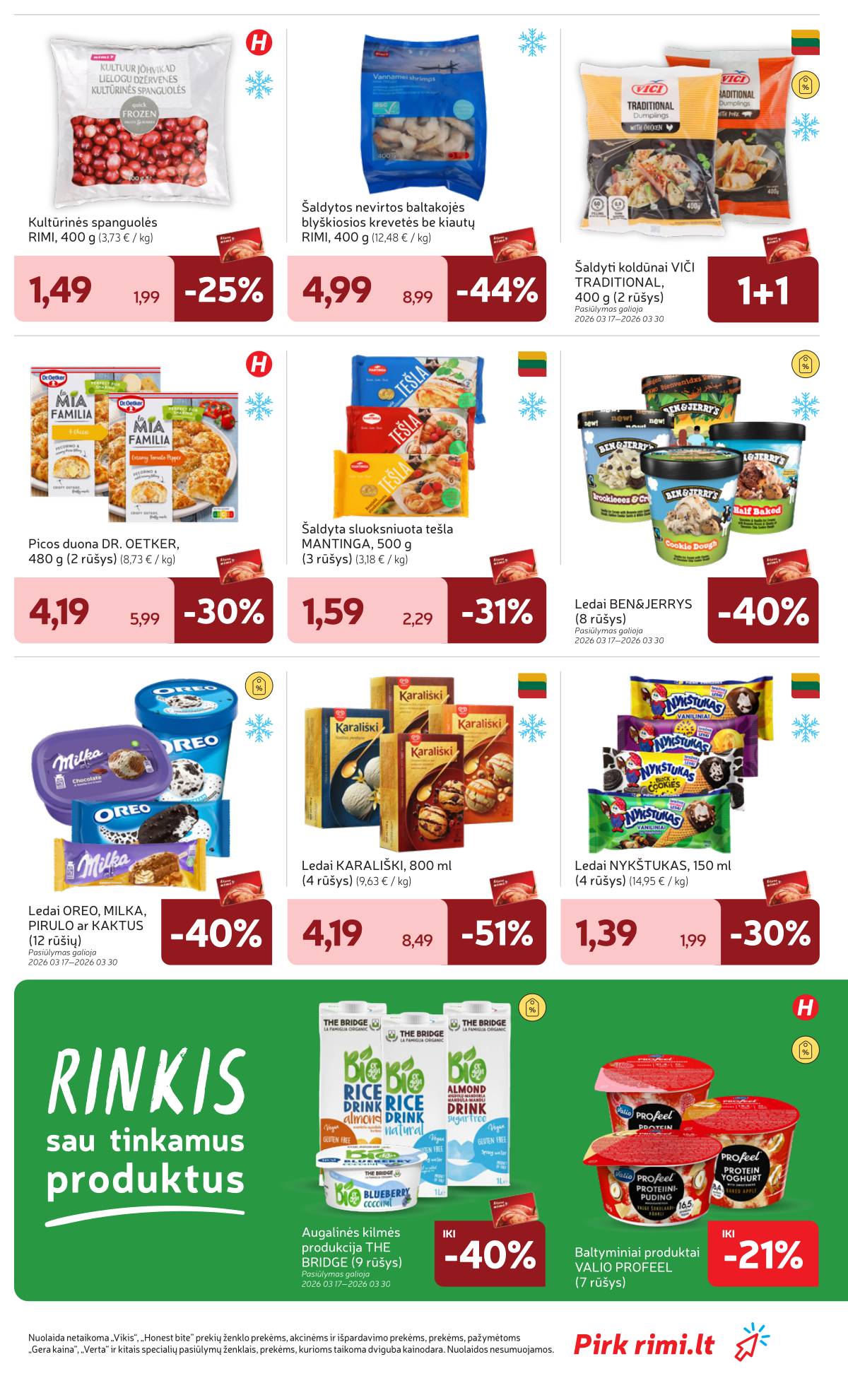 Rimi - RIMI Savaitinis akcijų leidinys Nr. 13 | 2026-03-24 - 2026-03-30 17 puslapis