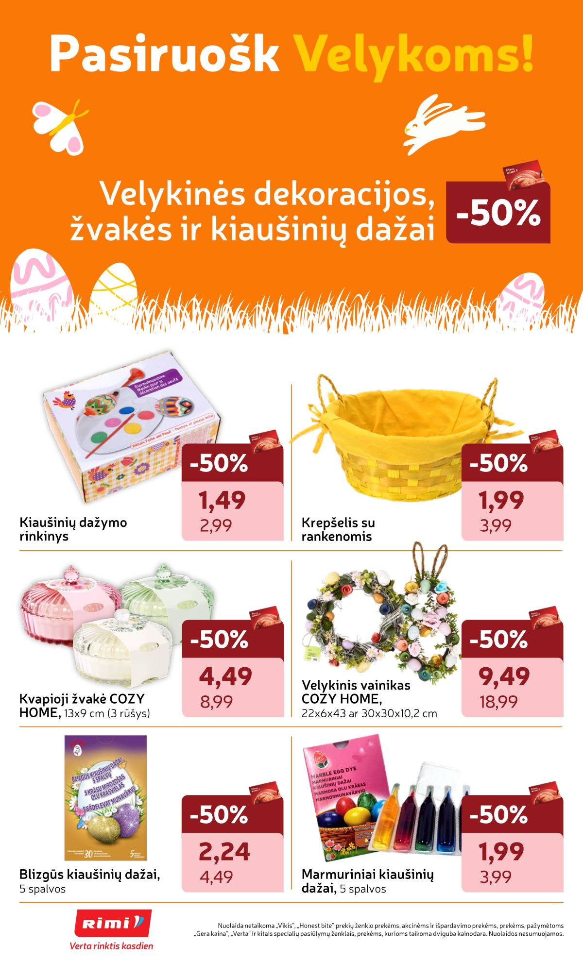 Rimi - RIMI Savaitinis akcijų leidinys Nr. 13 | 2026-03-24 - 2026-03-30 2 puslapis