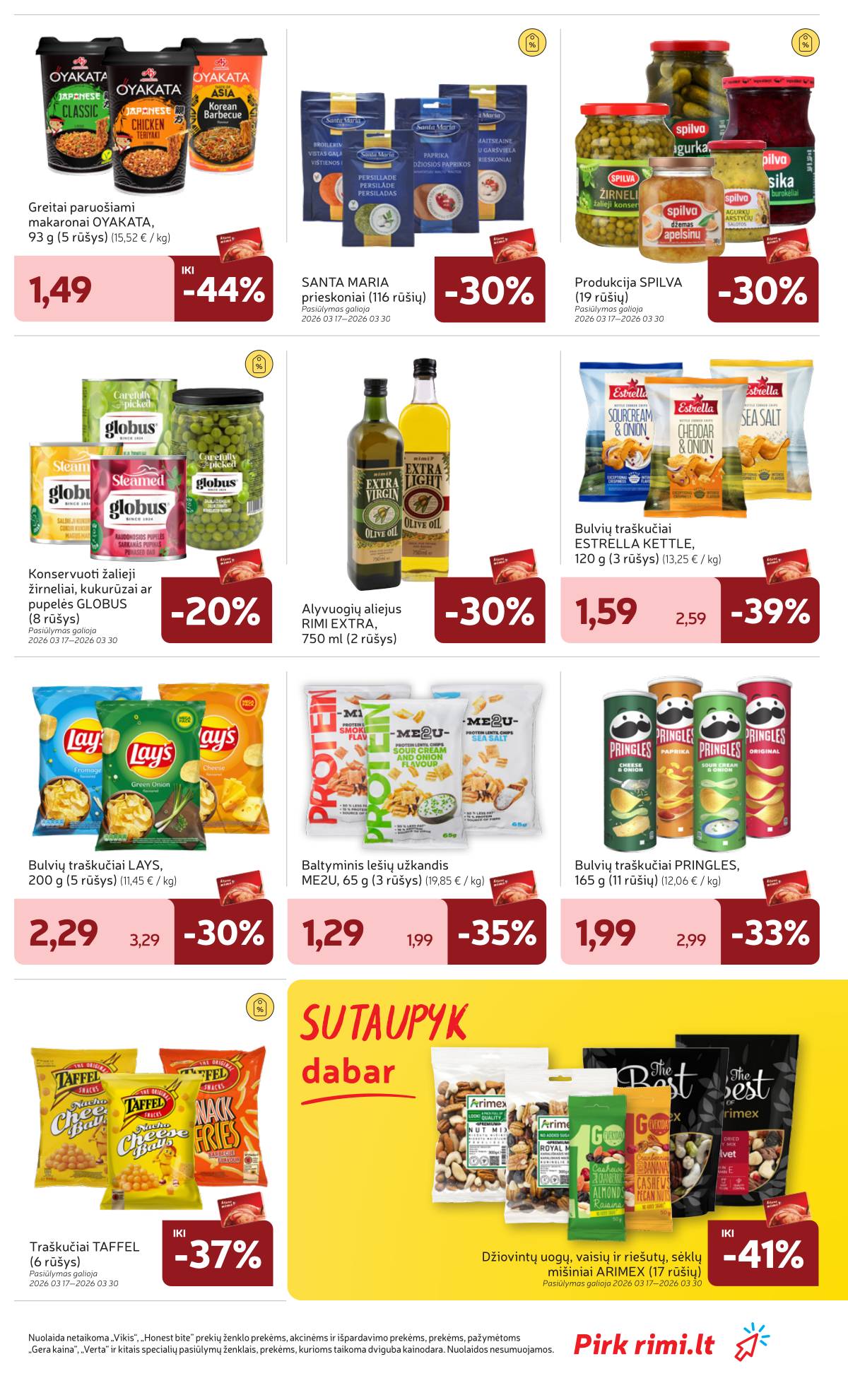 Rimi - RIMI Savaitinis akcijų leidinys Nr. 13 | 2026-03-24 - 2026-03-30 29 puslapis