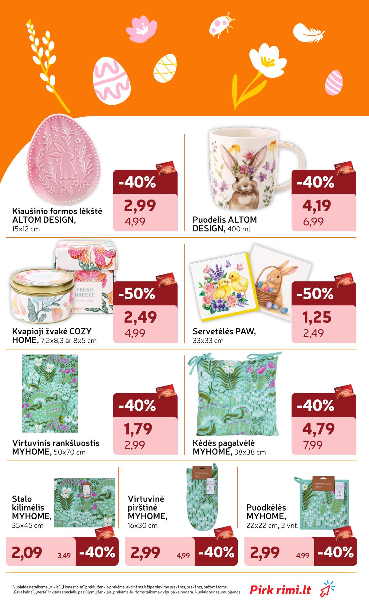 Rimi - RIMI Savaitinis akcijų leidinys Nr. 13 | 2026-03-24 - 2026-03-30 3 puslapis