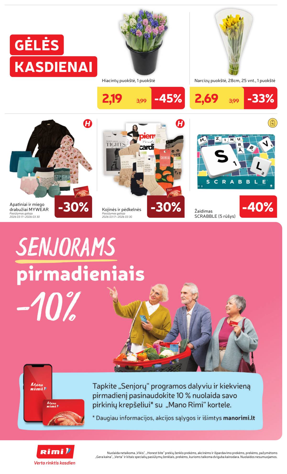 Rimi - RIMI Savaitinis akcijų leidinys Nr. 13 | 2026-03-24 - 2026-03-30 34 puslapis