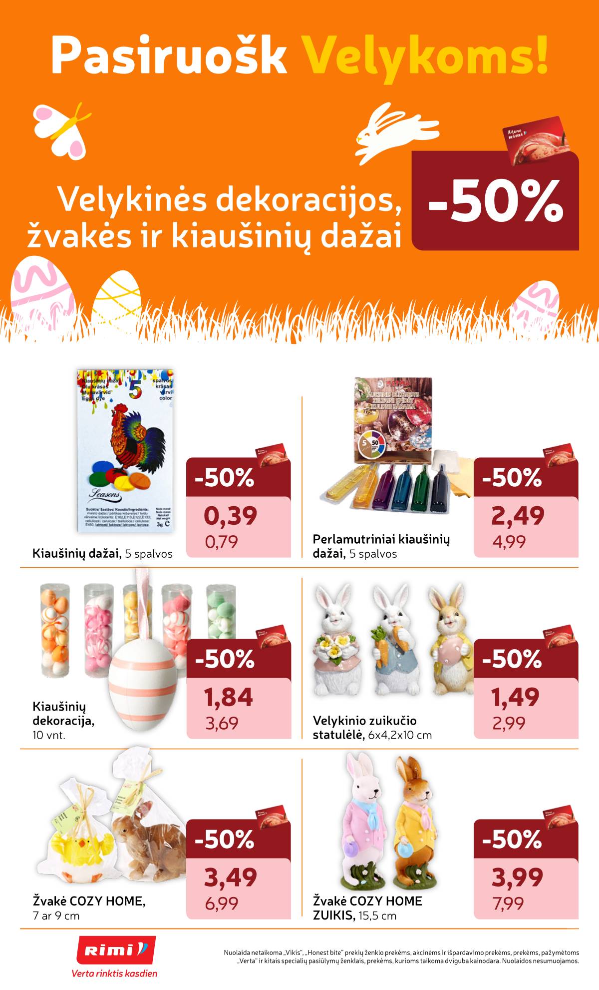 Rimi - RIMI Savaitinis akcijų leidinys Nr. 14 | 2026-03-31 - 2026-04-06 10 puslapis