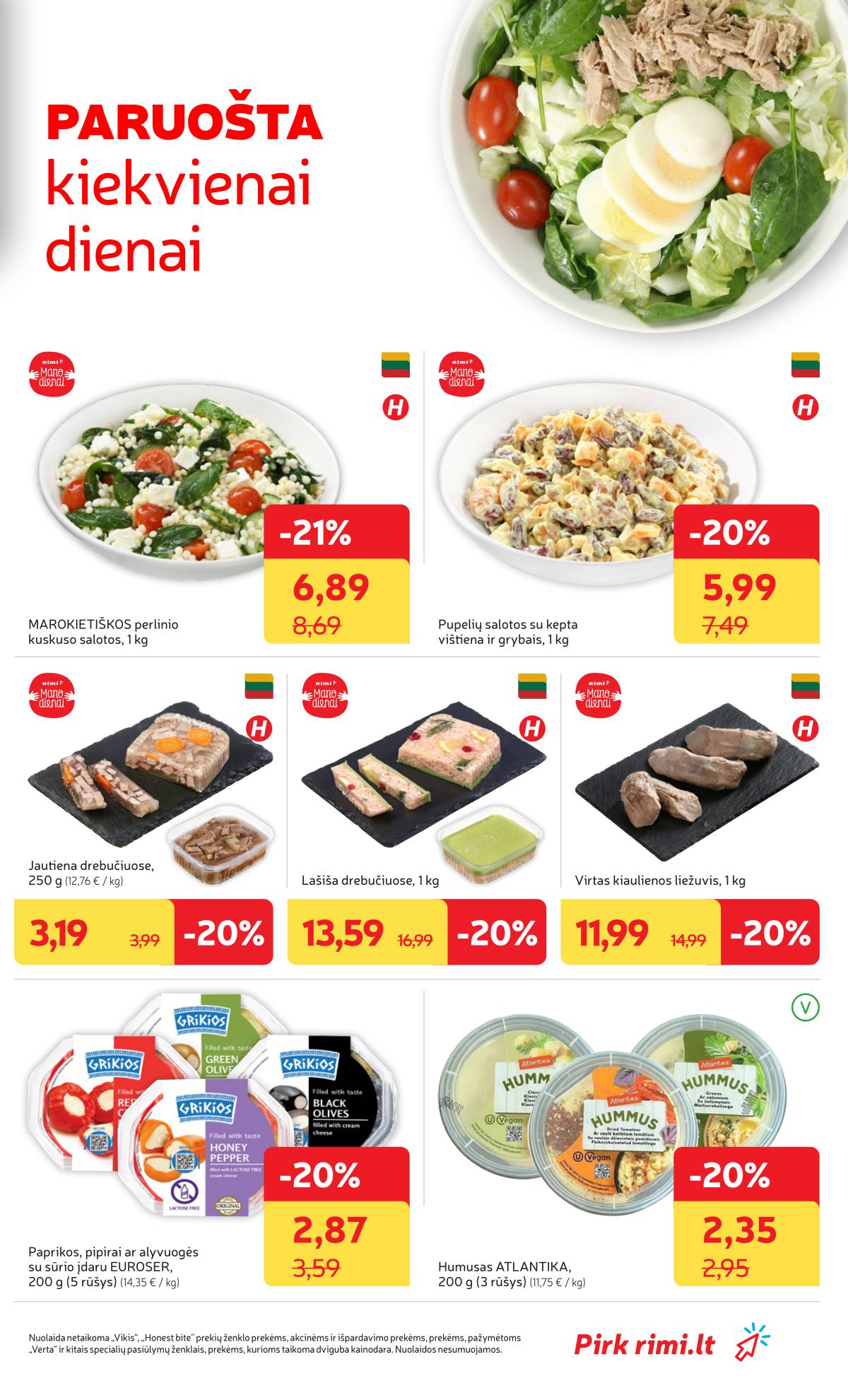 Rimi - RIMI Savaitinis akcijų leidinys Nr. 14 | 2026-03-31 - 2026-04-06 15 puslapis