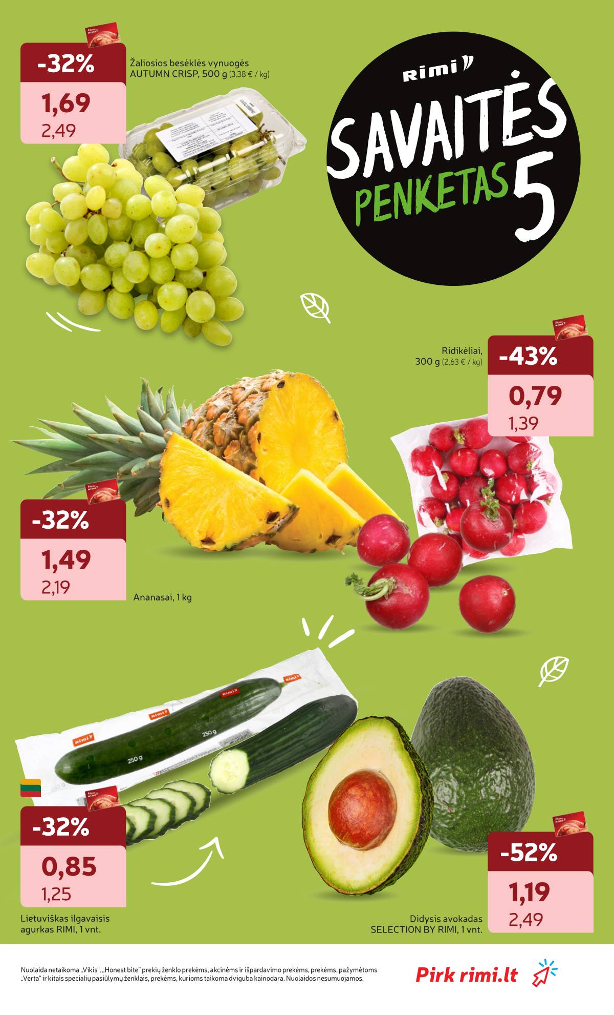 Rimi - RIMI Savaitinis akcijų leidinys Nr. 14 | 2026-03-31 - 2026-04-06 17 puslapis