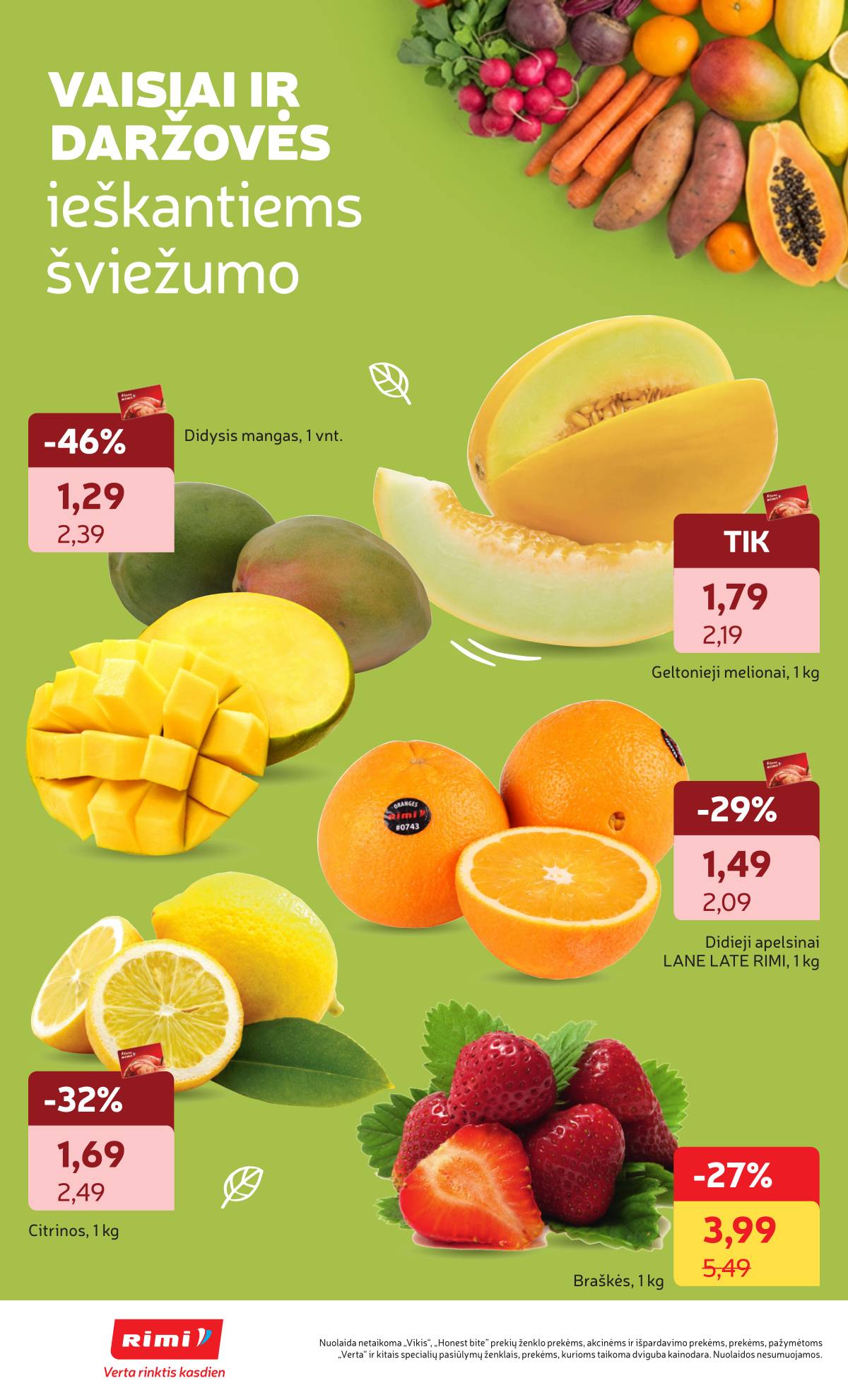 Rimi - RIMI Savaitinis akcijų leidinys Nr. 14 | 2026-03-31 - 2026-04-06 18 puslapis