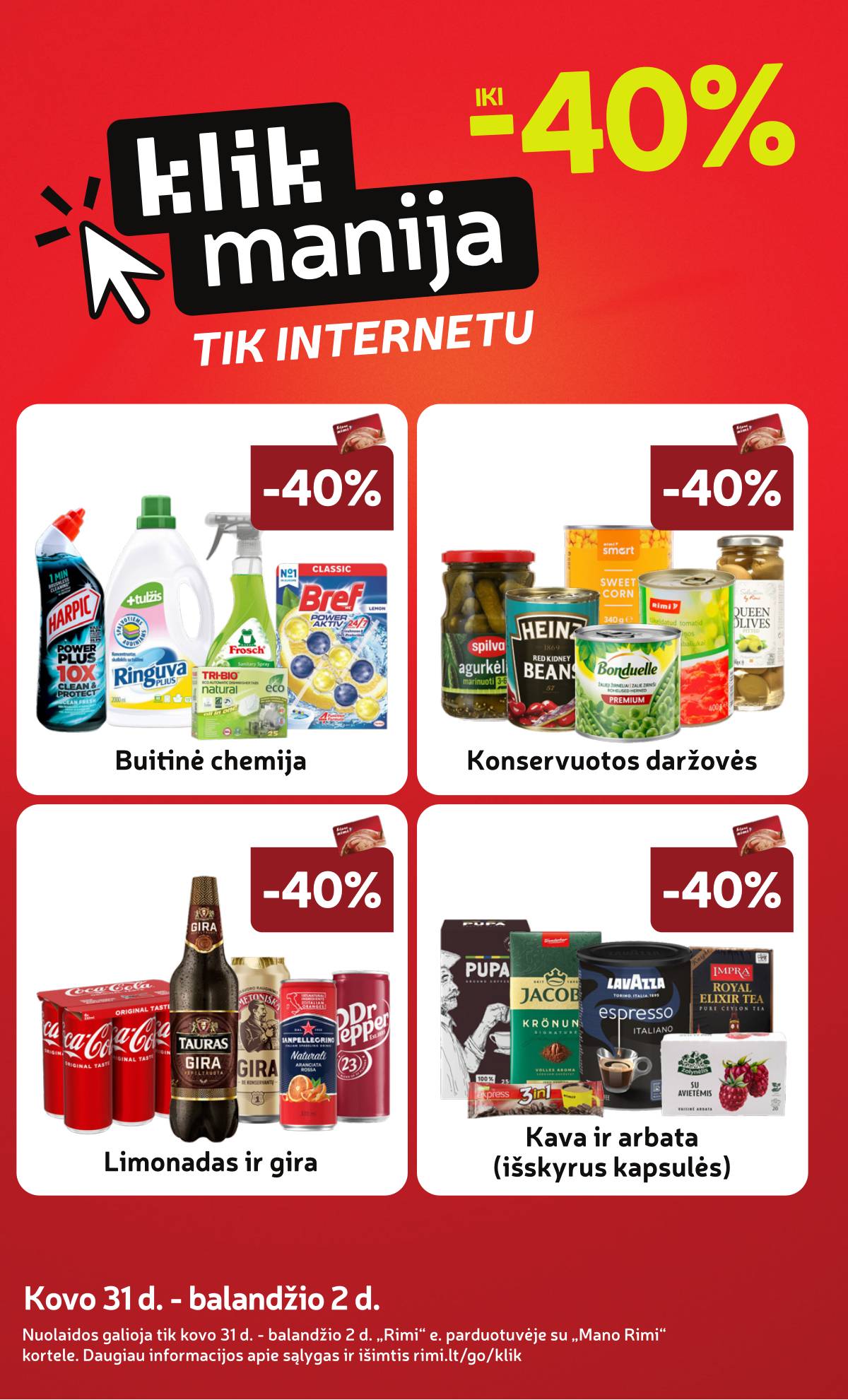 Rimi - RIMI Savaitinis akcijų leidinys Nr. 14 | 2026-03-31 - 2026-04-06 28 puslapis